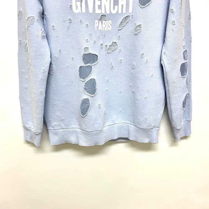 Givenchy Givenchy Ripped Hoodie 2506-Nextarrow Size US S / EU 44-46 / 1 - 4 Thumbnail
