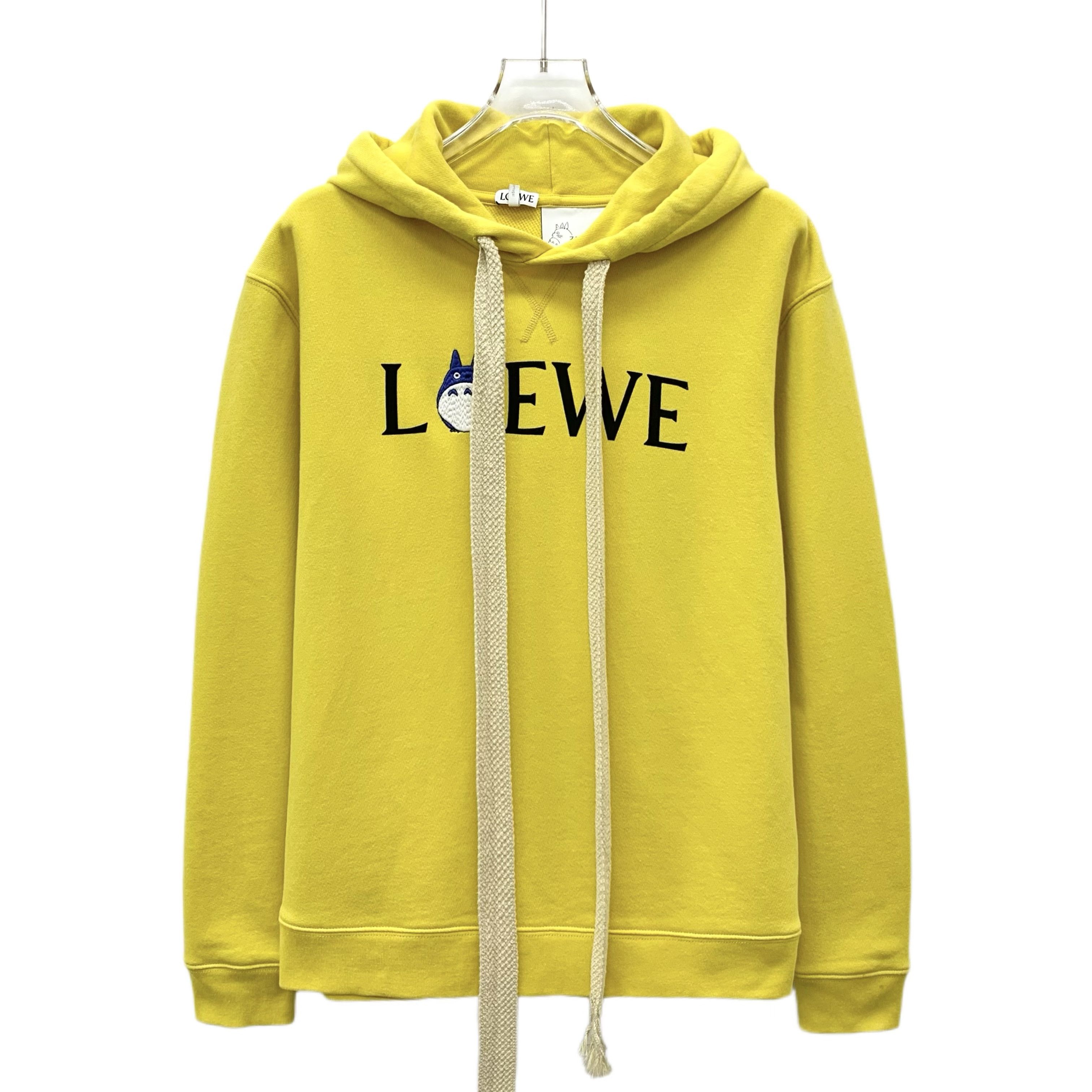 Loewe Loewe x Totoro Logo Hoodie Yellow (XS) Size XS / US 0-2 / IT 36-38 - 1 Thumbnail