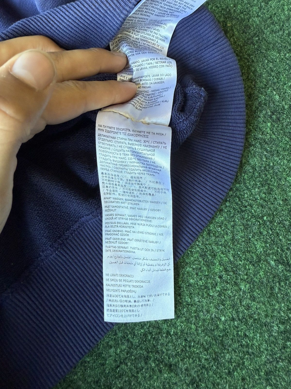 MM6 MM6 MAISON MARGIELA EMBROIDERED LOGO HOODIE SIZE L Size US L / EU 52-54 / 3 - 14 Thumbnail