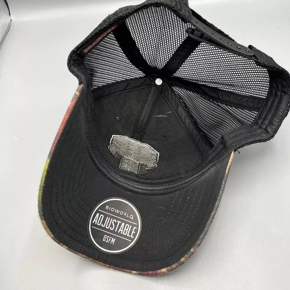 Other Marvel Punisher Skull Trucker Hat Men Camo Snap Back Cap Size ONE SIZE - 4 Thumbnail