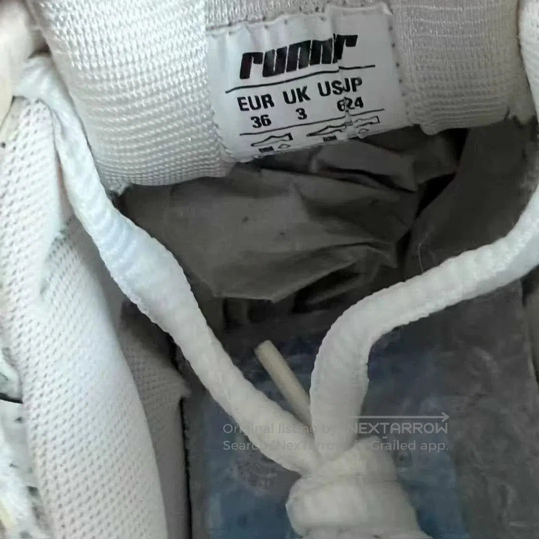 Balenciaga Balenciaga White Runner Sneakers Size 36. Size US 5.5 / EU 38 - 7 Thumbnail