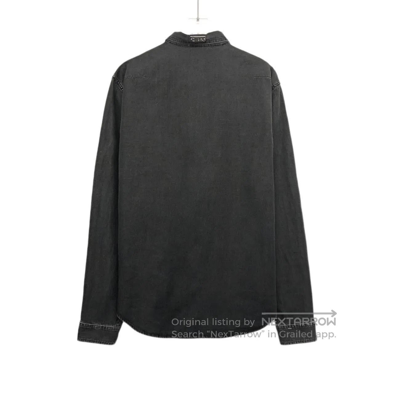 Dior Gray Long Sleeve Button. Size US XXS / EU 40 - 2 Thumbnail
