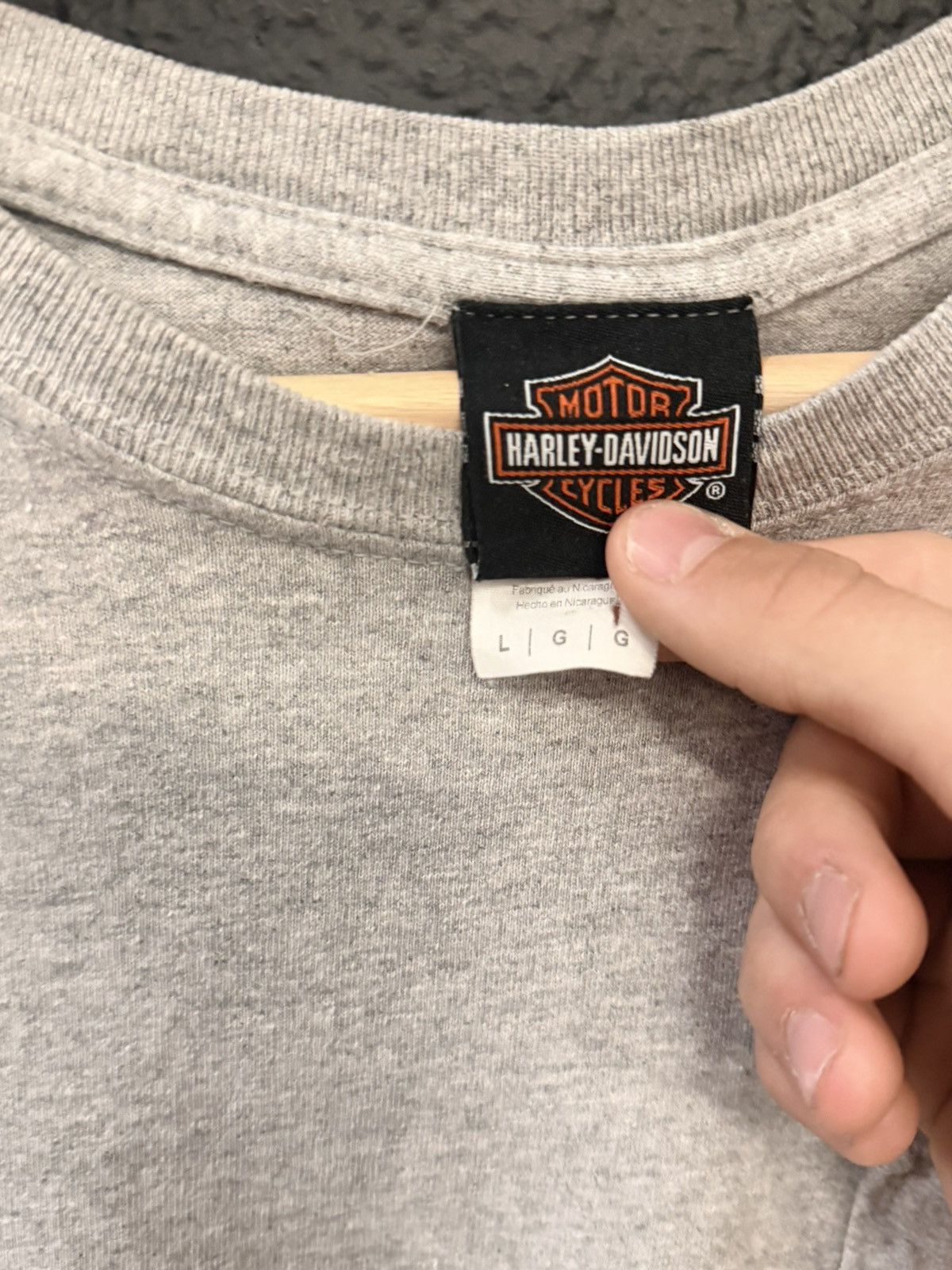 Harley Davidson Vintage Harley Davidson Pocket T Shirt Size US L / EU 52-54 / 3 - 2 Thumbnail