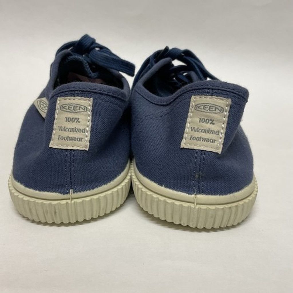 KEEN NWT Keen Vulcanized Canvas Sneakers Women Size 8.5 Navy Blue Size US 8.5 / IT 38.5 - 4 Thumbnail
