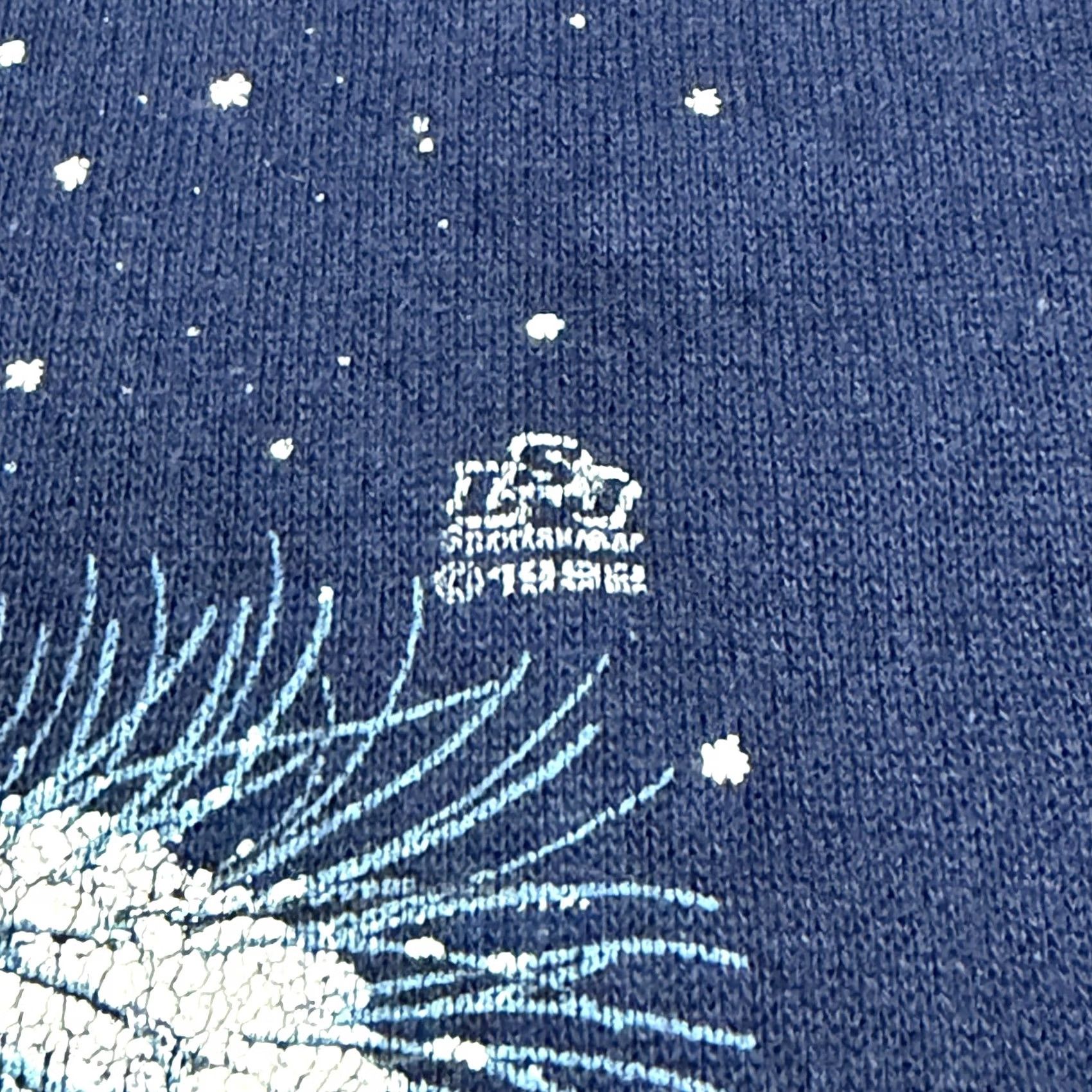 4SDESIGNS VINTAGE Cotton Grove Designs Sweatshirt Mens Large Cardinal Christmas Fleece Size US L / EU 52-54 / 3 - 4 Thumbnail