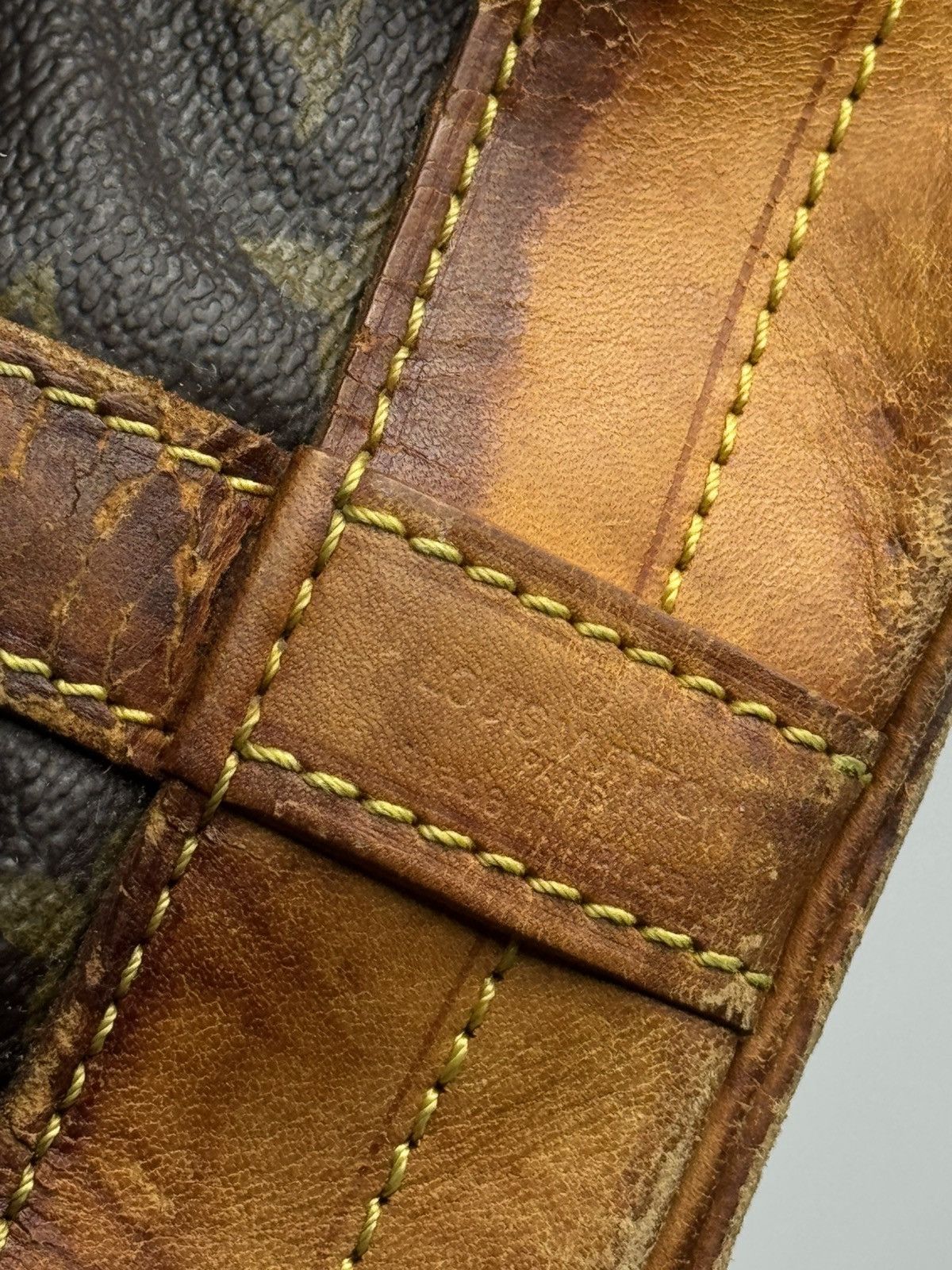 Louis Vuitton Vintage 80s Louis Vuitton Monogram Noe Bucket Bag Authentic Size ONE SIZE - 4 Thumbnail