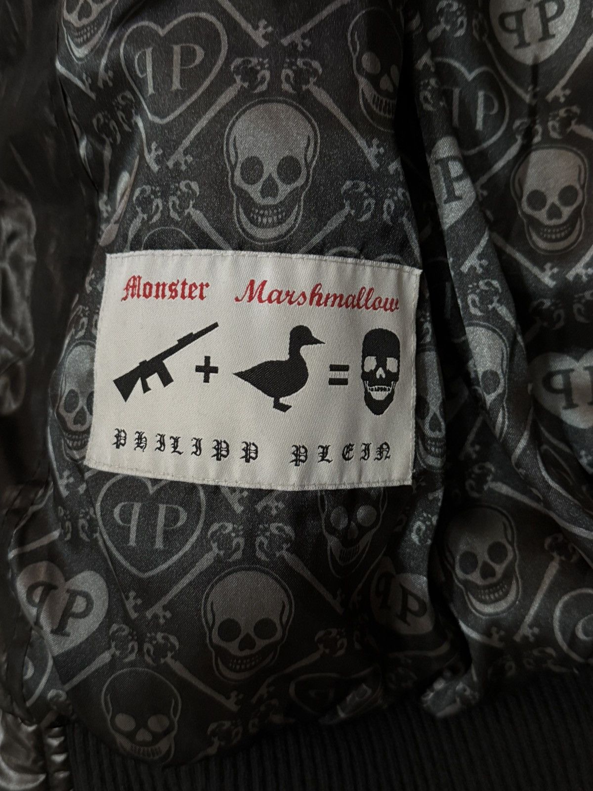 Philipp Plein Philipp Plein Puffer Jacket – Black Glossy Finish Size XL / US 12-14 / IT 48-50 - 8 Thumbnail