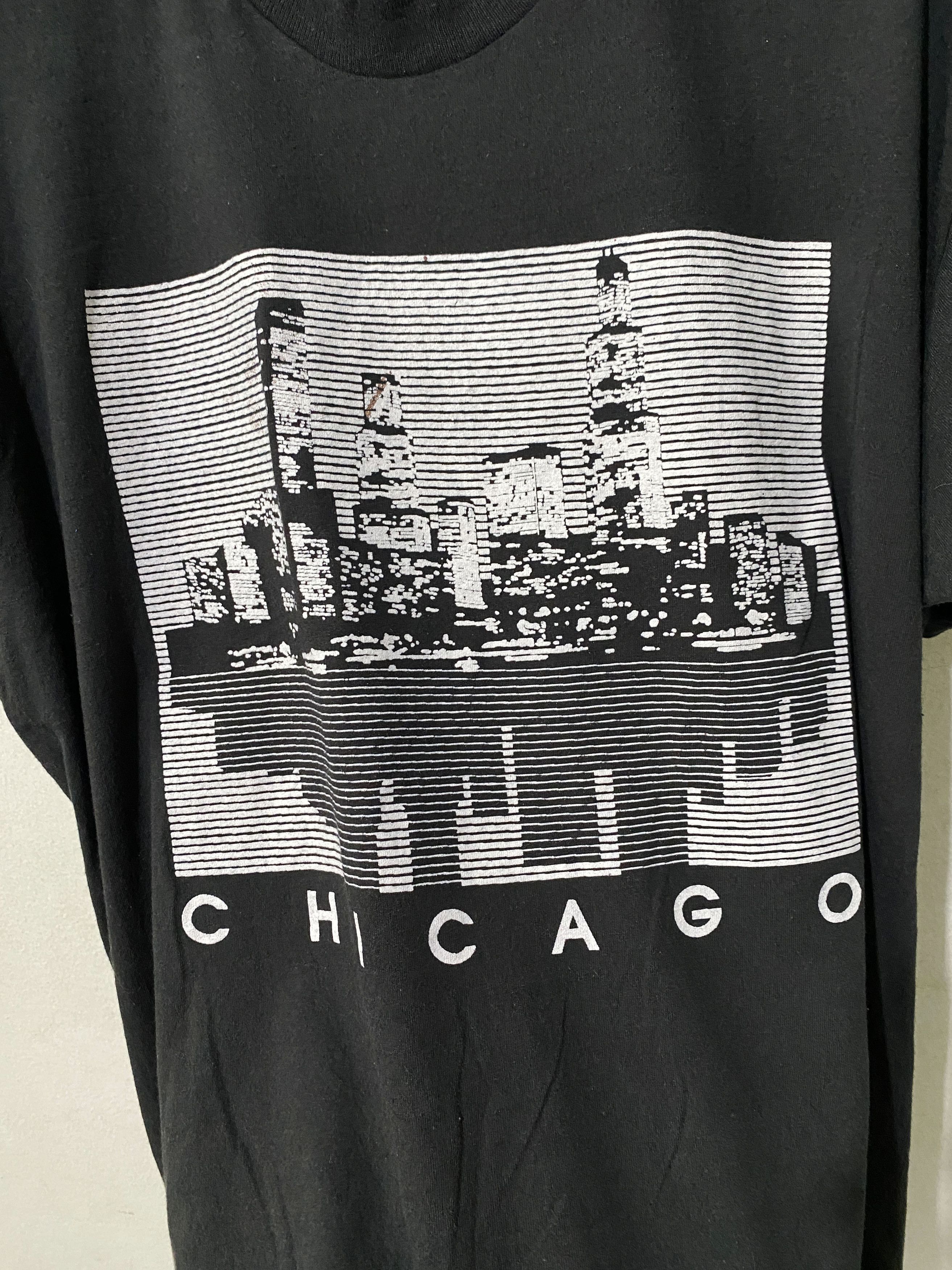 Vintage Vintage 90s Chicago Shirt Size US L / EU 52-54 / 3 - 2 Thumbnail