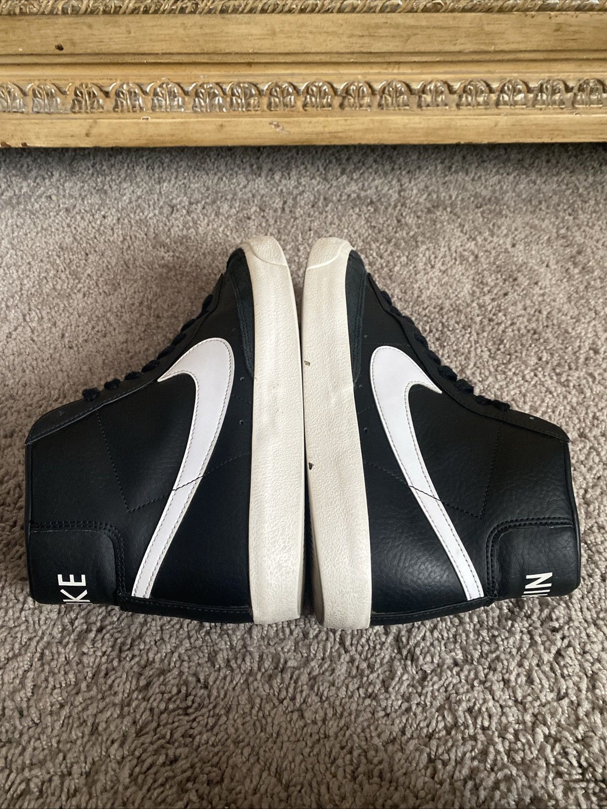 Nike Nike Blazer 77 Mid black vintage leather size 10.5 Size US 10.5 / EU 43-44 - 23 Thumbnail