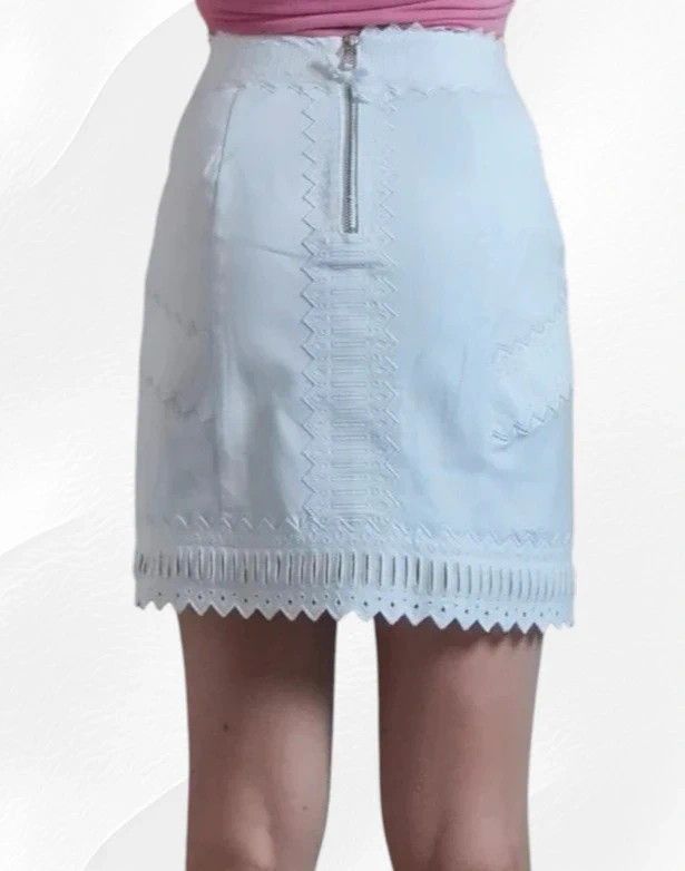 Karen Millen Karen Millen white skirt 6 Size 26" / US 2 / IT 38 - 2 Thumbnail