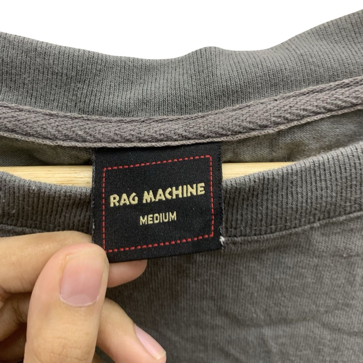 Other RAG MACHINE Japanese Brand Frame Print On Back Tee Shirt Size US M / EU 48-50 / 2 - 8 Thumbnail