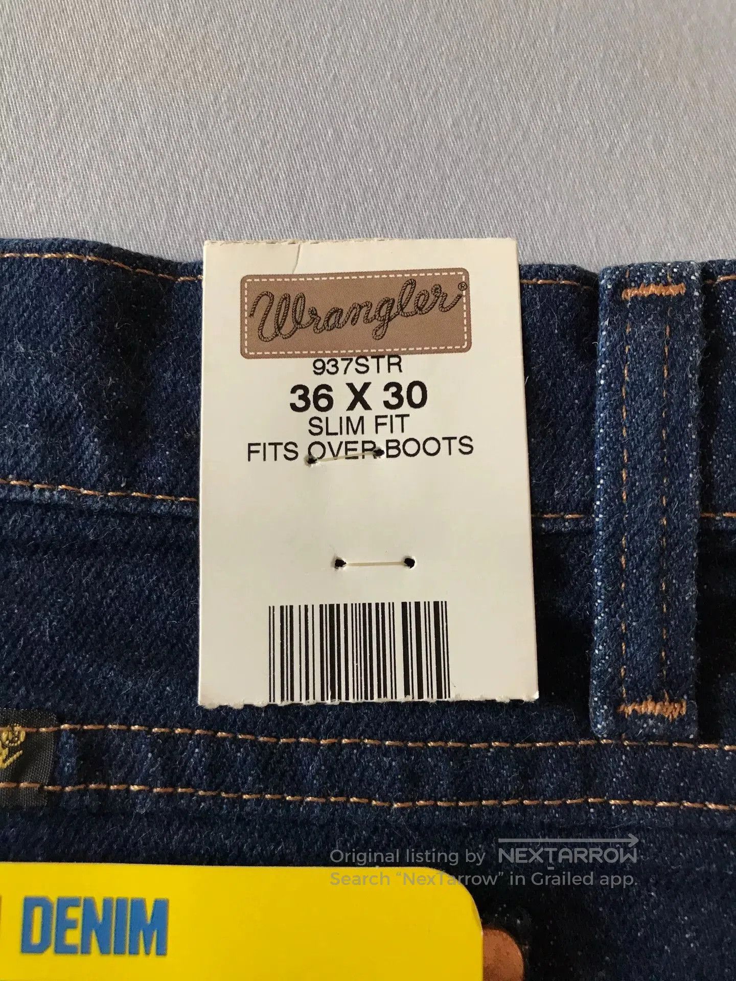 Wrangler Wrangler 937STR BootCut Jeans. Size US 36 / EU 52 - 8 Thumbnail