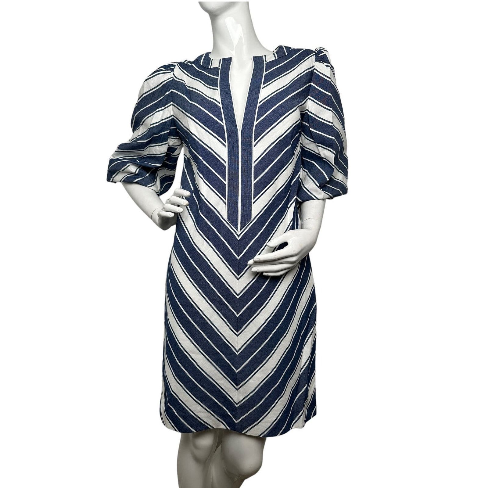 Kate Spade Kate Spade Stripe Double Cloth Mainline Dress Medium Size M / US 6-8 / IT 42-44 - 8 Thumbnail