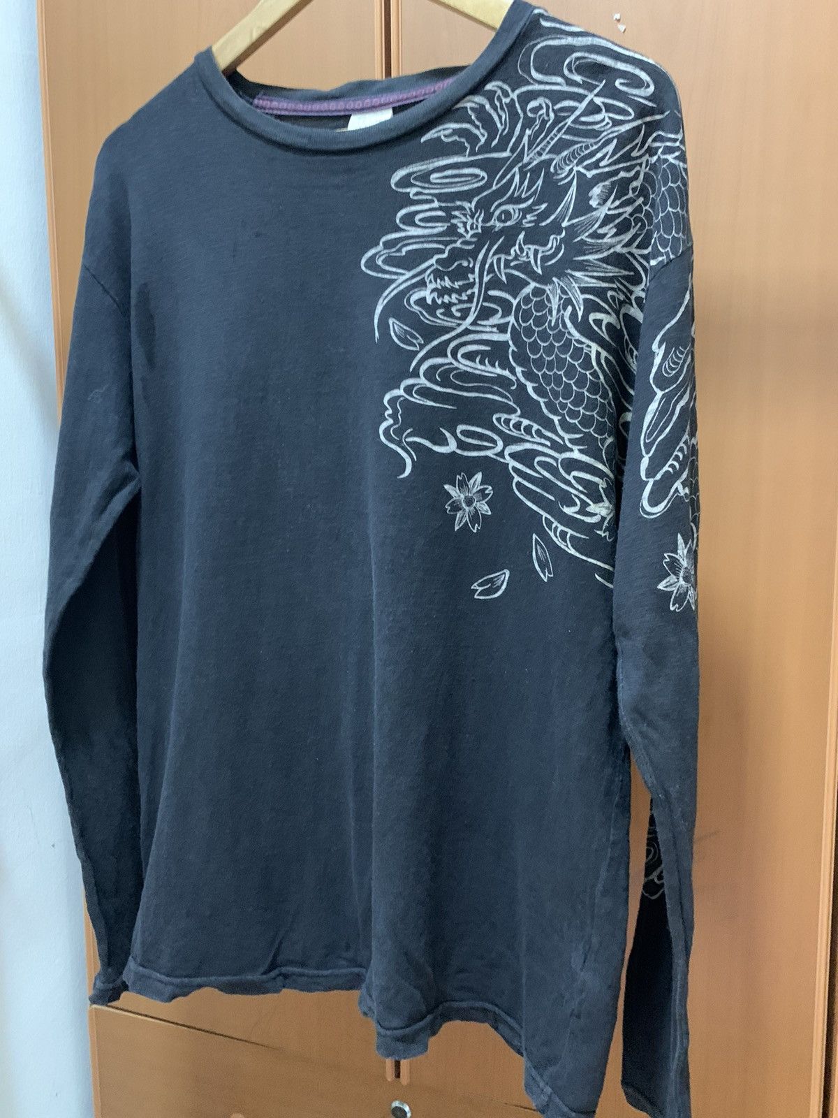 If Six Was Nine Sukajan Dragon Traditional Design Ifsixwasnine Longsleeve Size US XXL / EU 58 / 5 - 3 Thumbnail