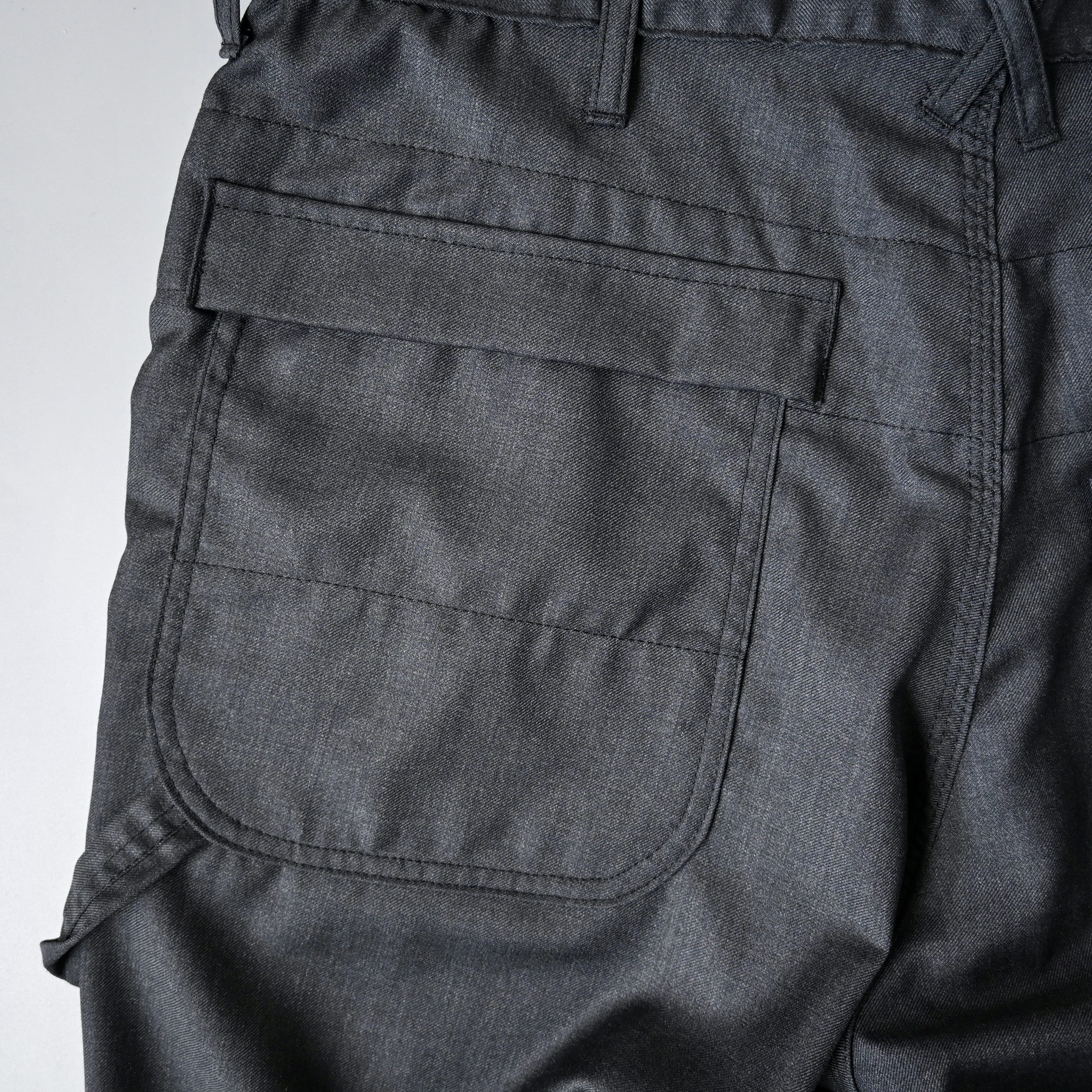 Engineered Garments UNUSED, Engineered Garments Painter Shorts, Charcoal wool, S Size US 34 / EU 50 - 5 Thumbnail