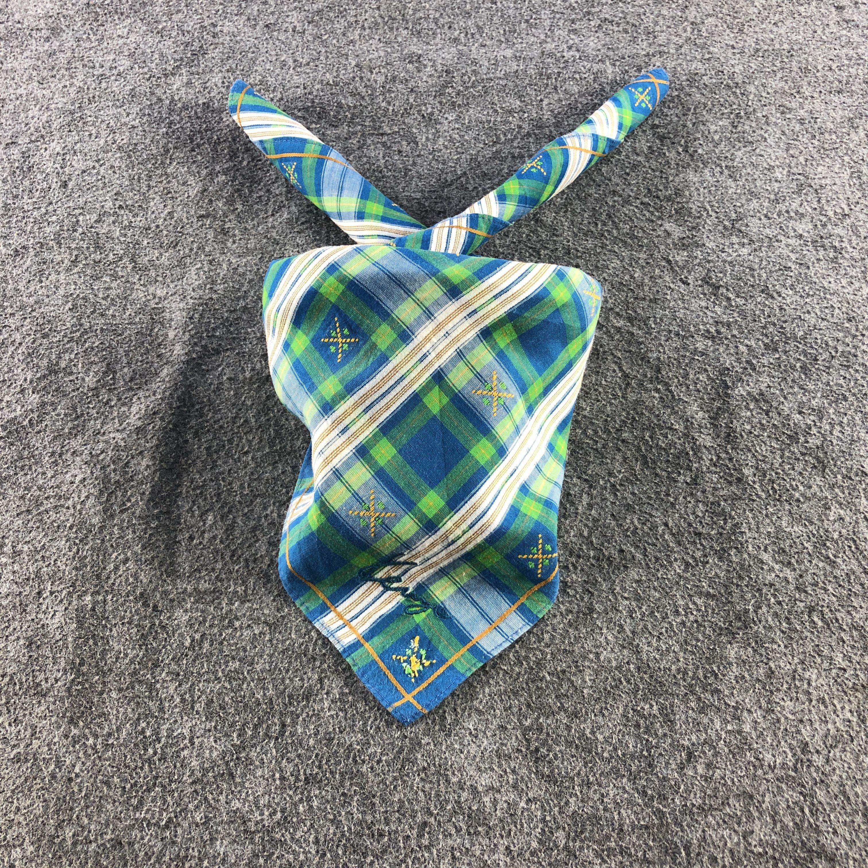 Kenzo Kenzo Floral Handkerchief Neckerchief Bandana H2487 Size ONE SIZE - 1 Thumbnail