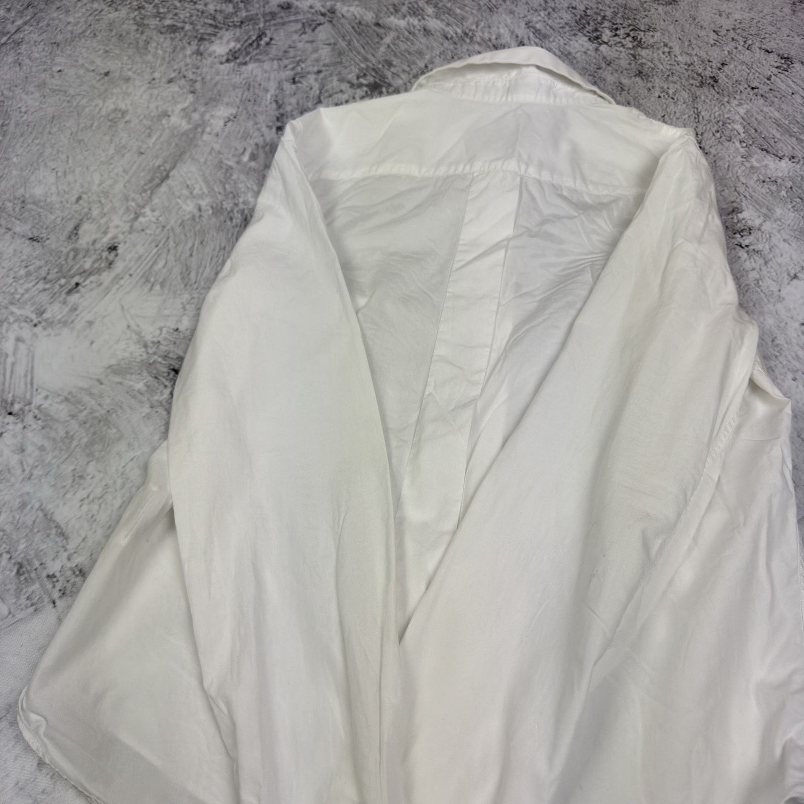 Acne Studios Acne Sloan Womens White Cotton Button-Up Shirt 36 Size XS / US 0-2 / IT 36-38 - 9 Thumbnail