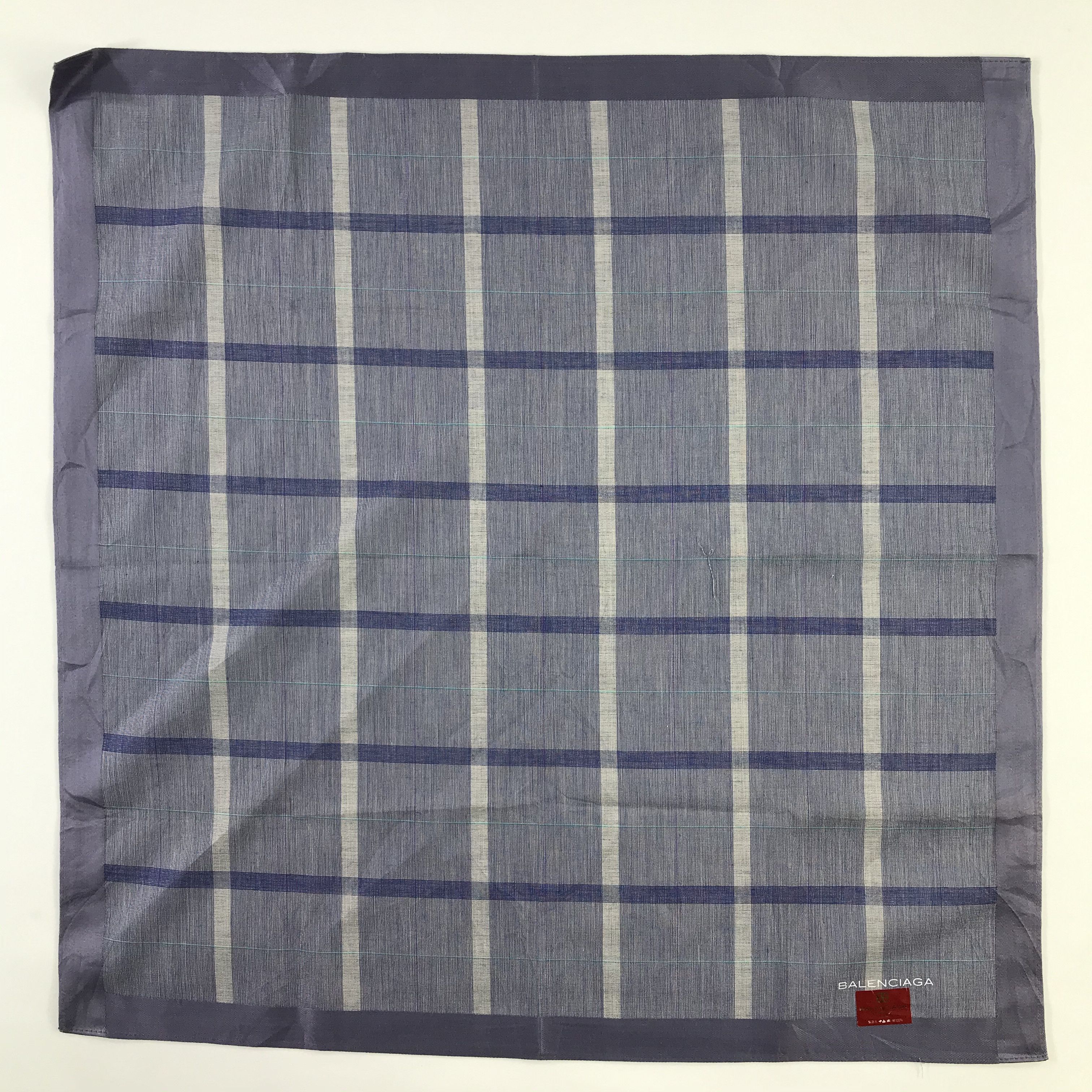 Vintage Vintage Balenciaga Bandana / Handkerchief /Neckerchief -S938 Size ONE SIZE - 1 Thumbnail