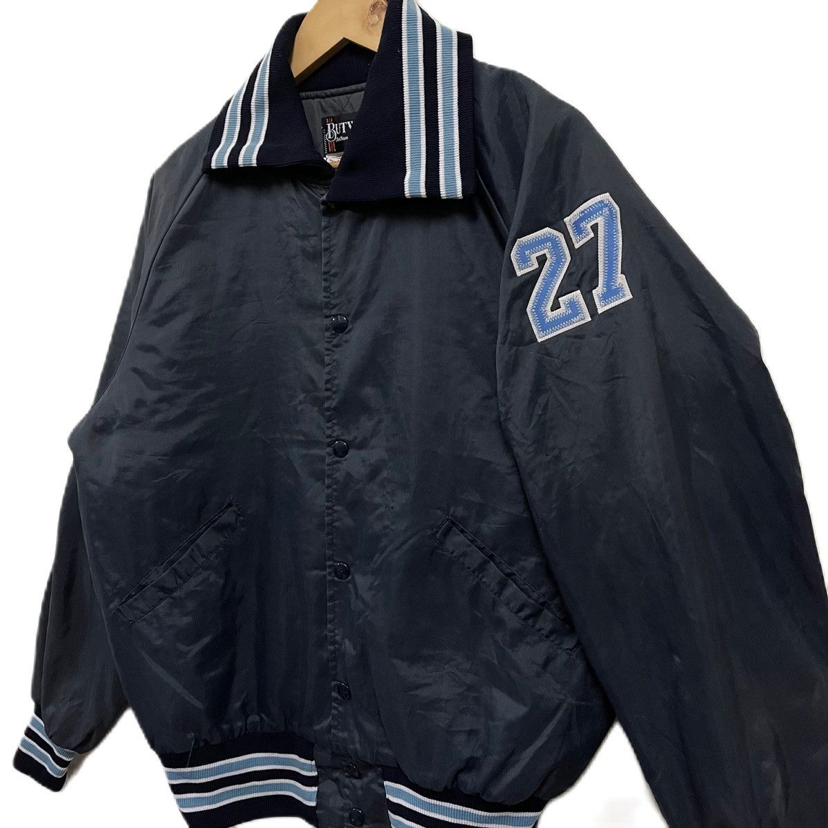 Vintage Vintage 80s BUTWIN jacket nylon Size US L / EU 52-54 / 3 - 3 Thumbnail