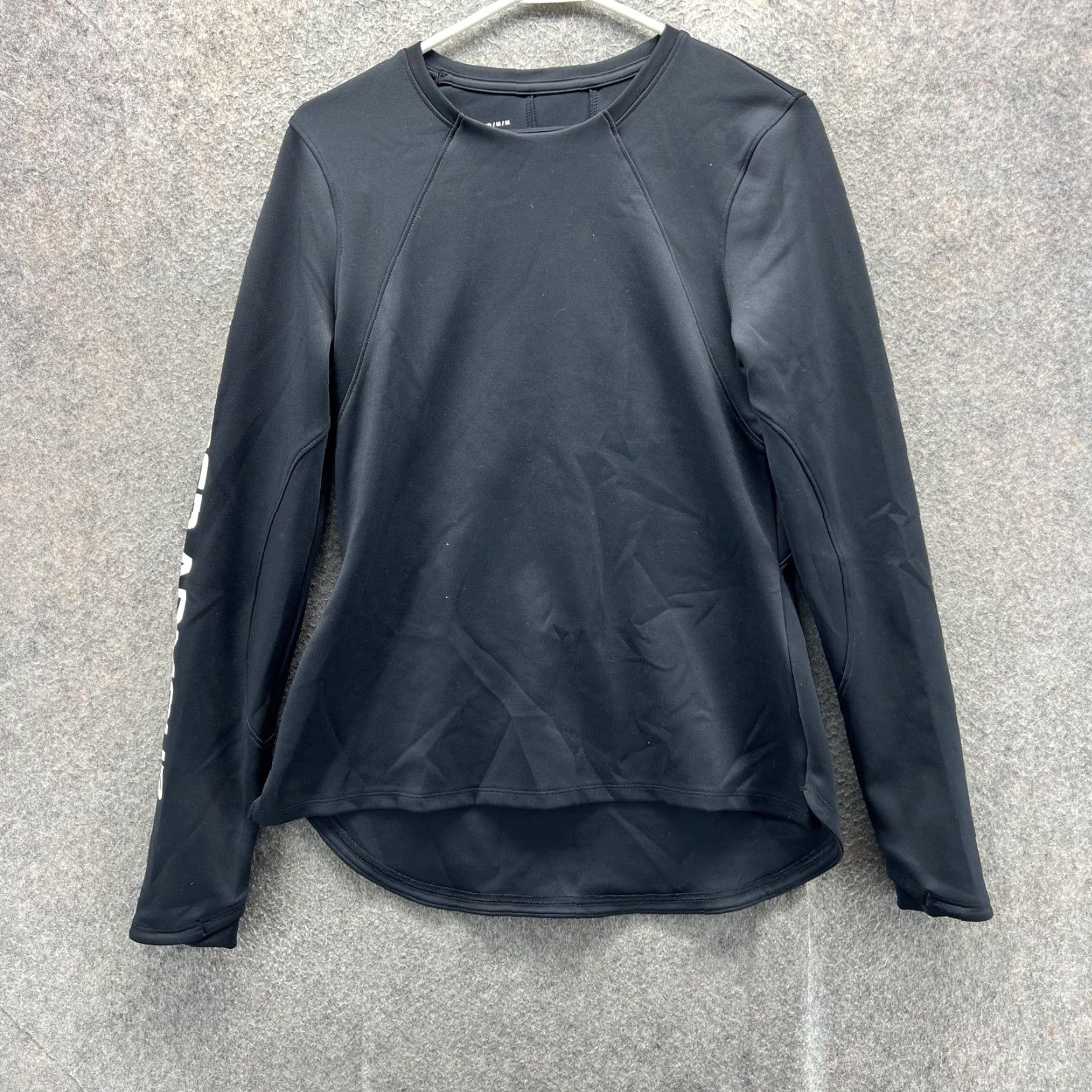 Under Armour Under Armour Shirt Womens Medium Black ColdGear Long Sleeve Athletic Thermal Top Size M / US 6-8 / IT 42-44 - 2 Thumbnail