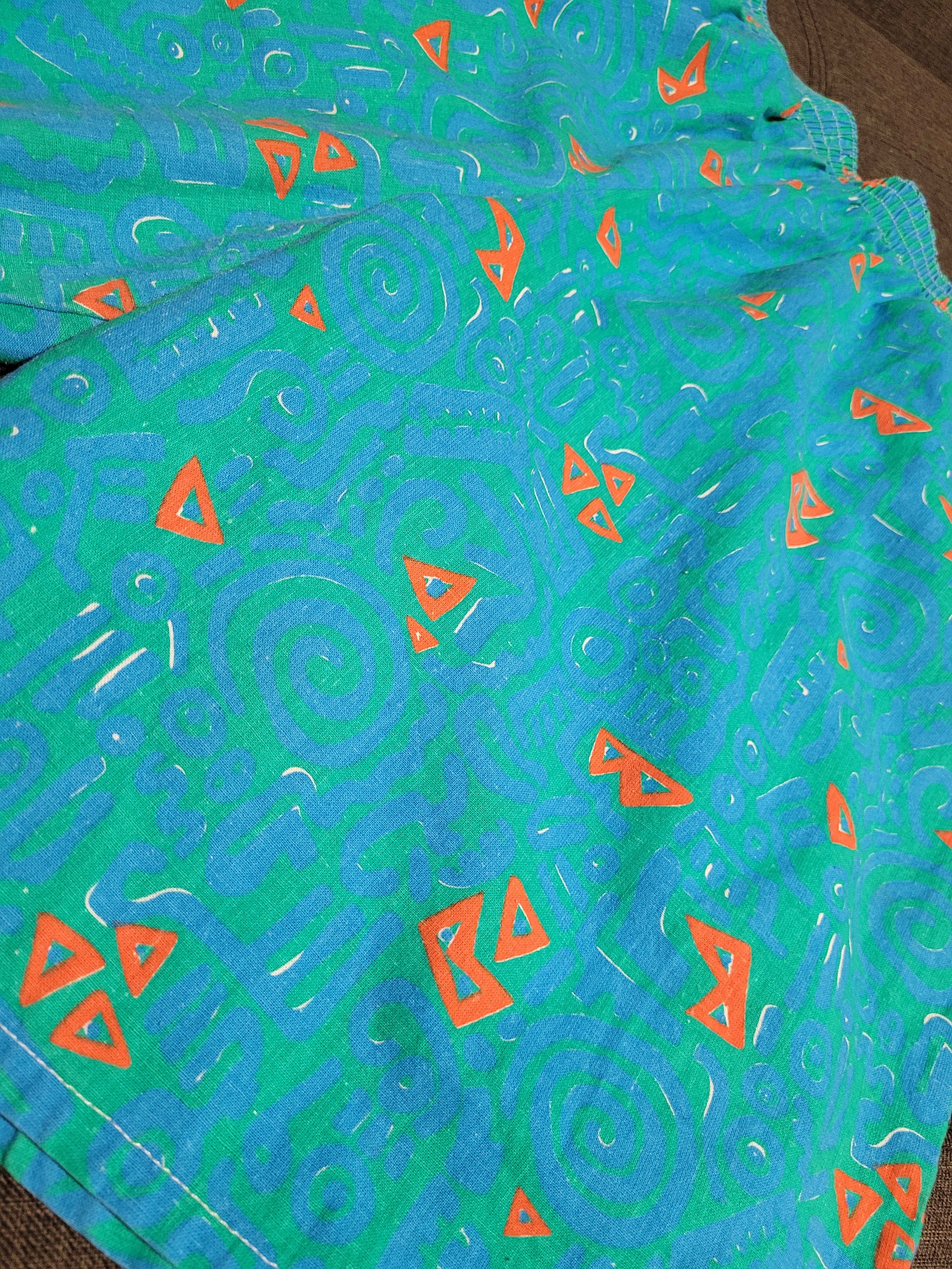 Speedo Vintage abstraction Speedo swimshorts 80 90 Size 34" / US 12 / IT 48 - 2 Thumbnail