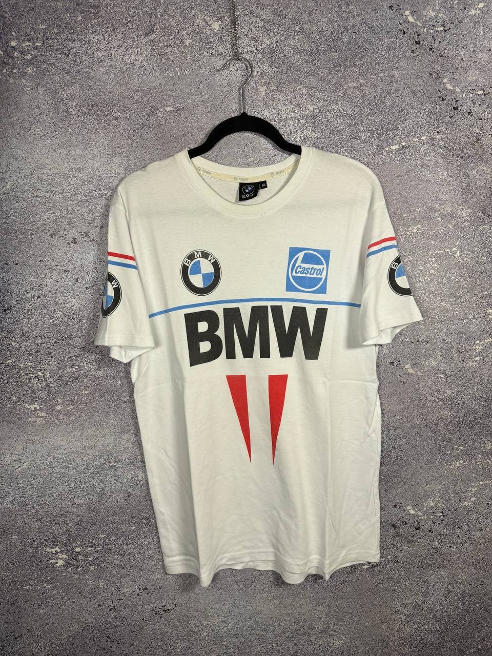 BMW × Vintage Vintage BMW Big Logo T-Shirt y2k Streetwear Medium Size US M / EU 48-50 / 2 - 1 Thumbnail
