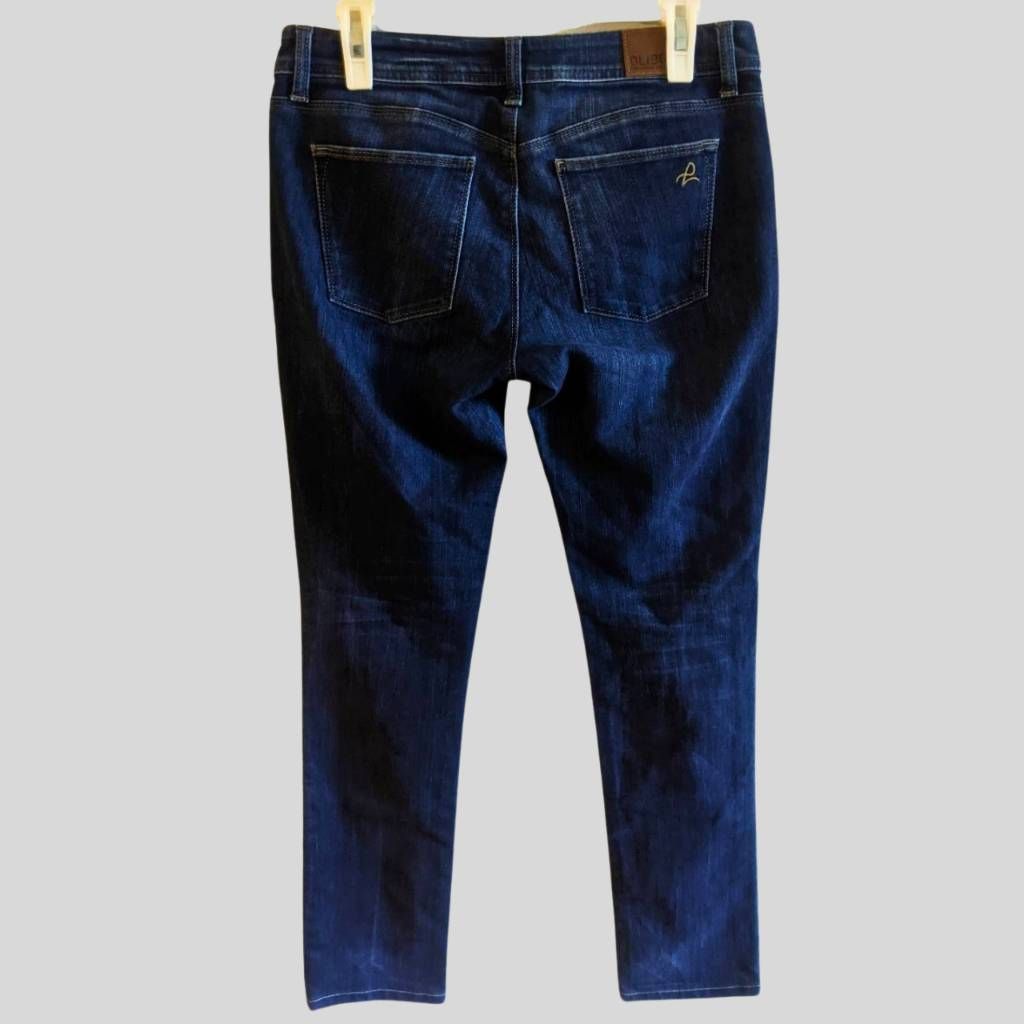 DL1961 DL1961 Grace High Rise Straight Jeans Size 29 Dark Indigo Wa Size 29" - 2 Thumbnail