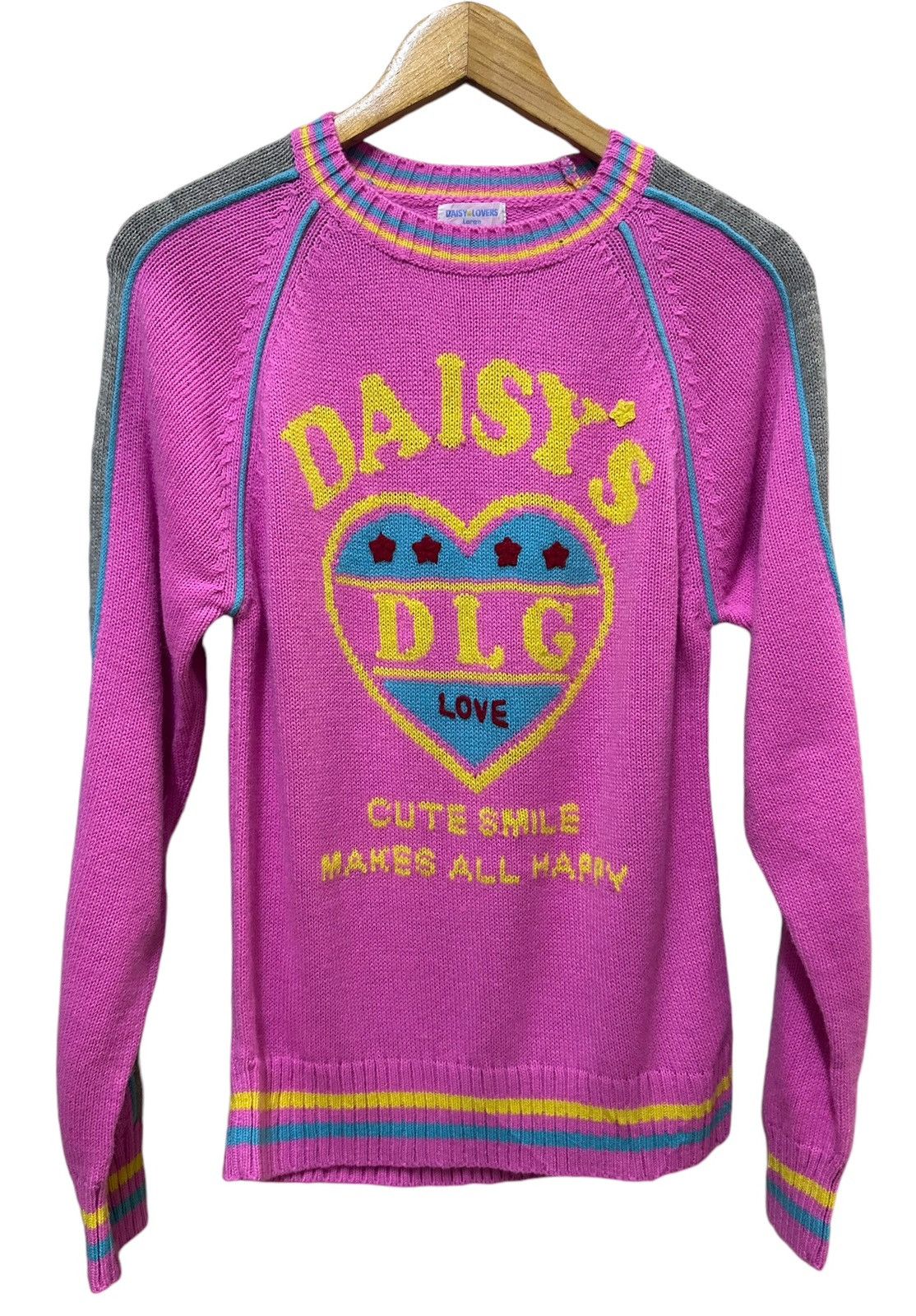 Hysteric Glamour × Japanese Brand × Vintage 🇯🇵 90s Daisy Lovers Vintage Knitwear Size US S / EU 44-46 / 1 - 1 Thumbnail