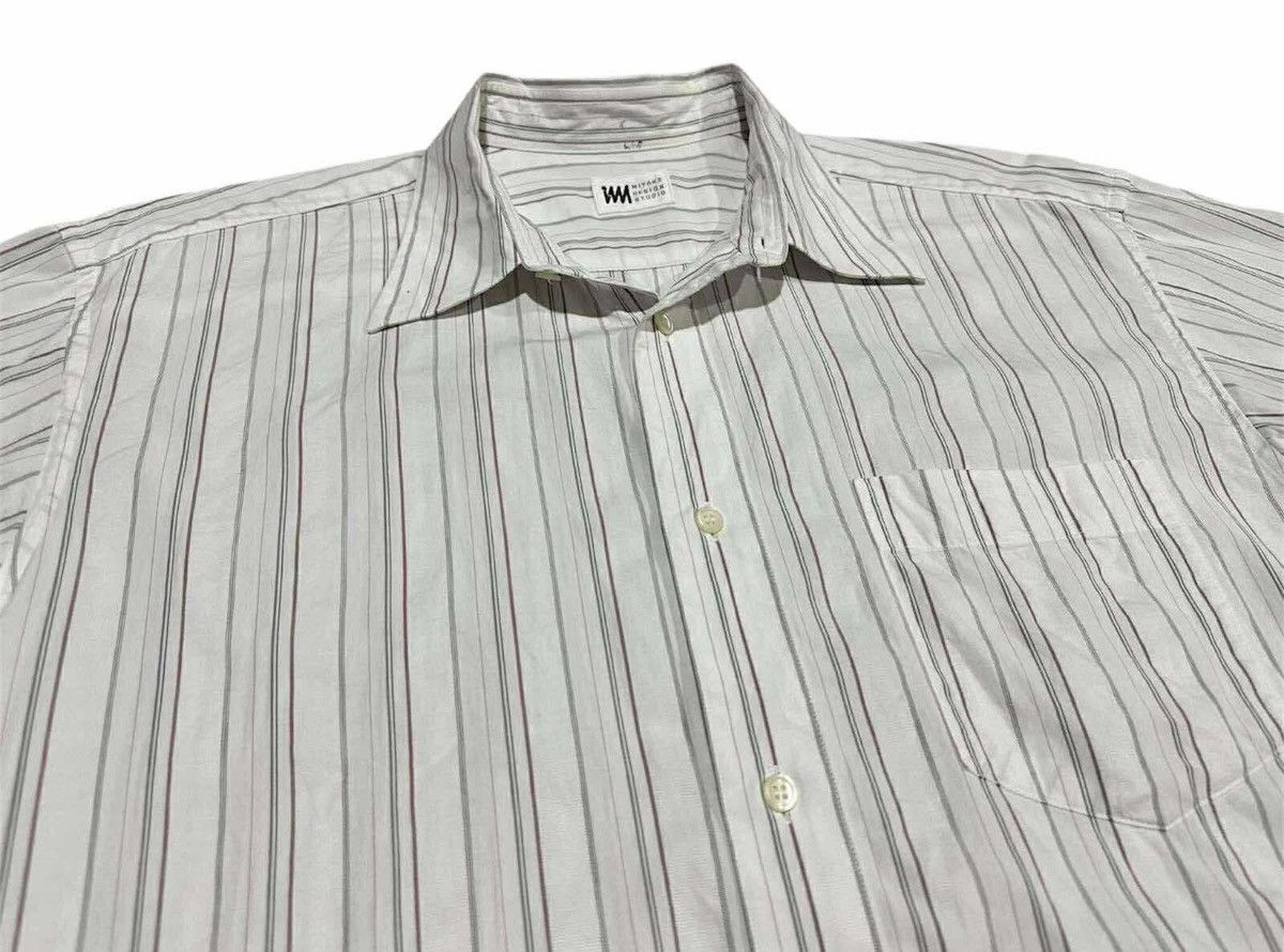 Issey Miyake 🔥Vintage IM Issey Miyake Design Studio Striped Shirt Ss Size US XL / EU 56 / 4 - 1 Thumbnail