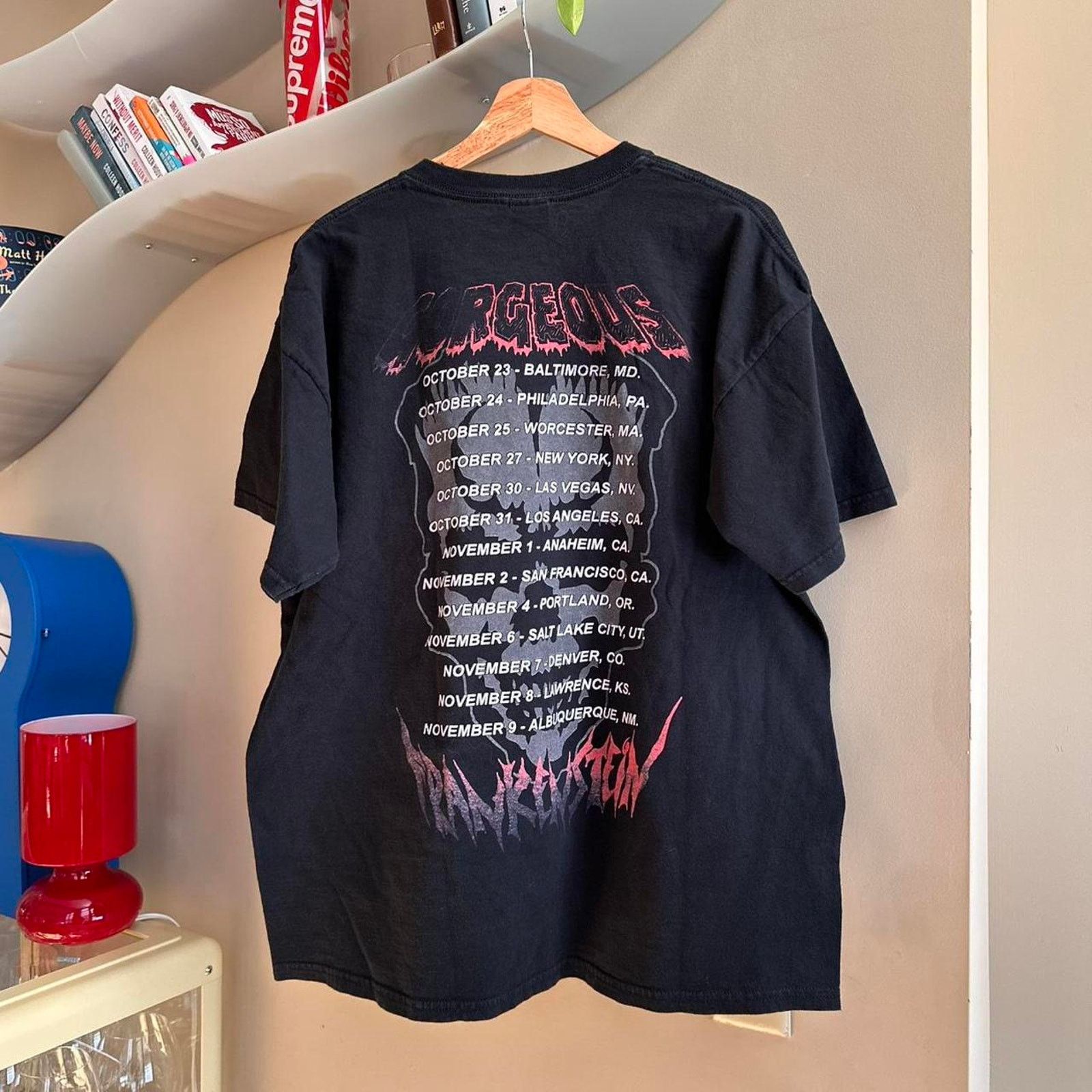 Band Tees × Vintage Vintage Gorgeous Frankenstein Band Shirt Size US XL / EU 56 / 4 - 6 Thumbnail