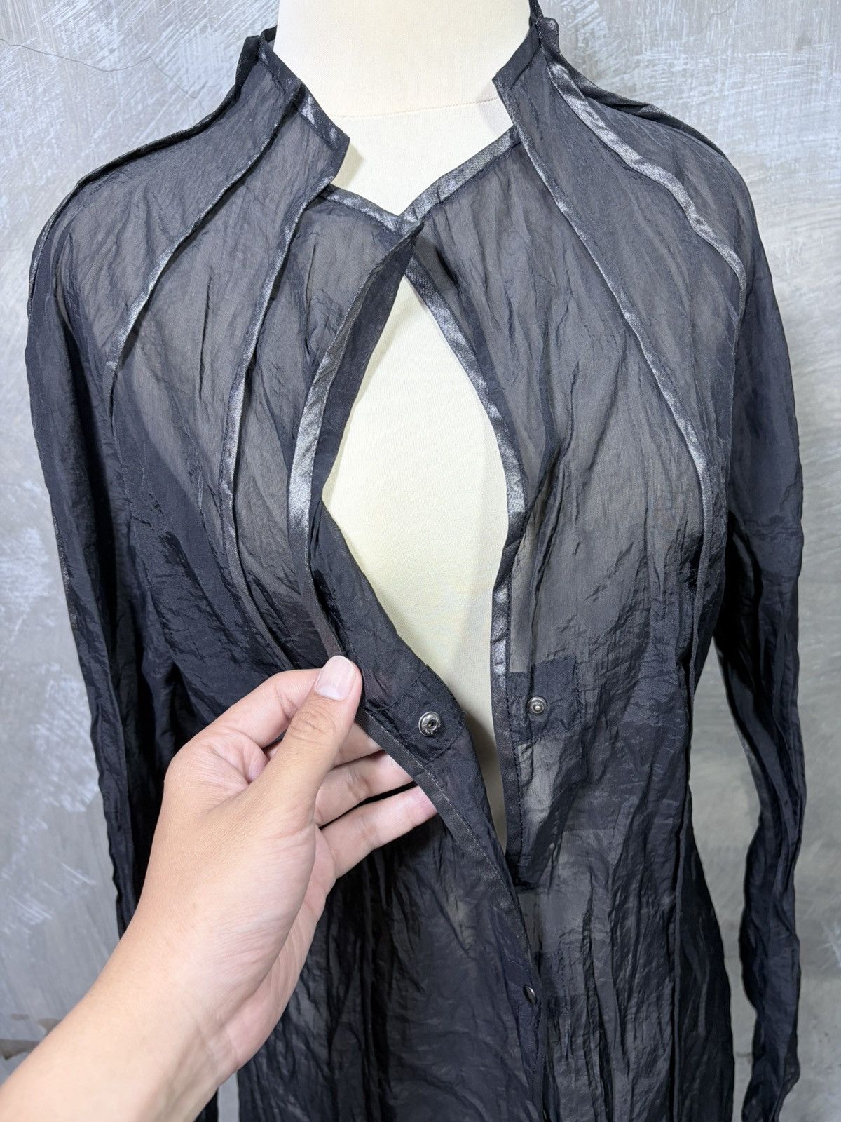 Hiroko Koshino Homme Y2K Hiroko Bis Women Tops Size M / US 6-8 / IT 42-44 - 5 Thumbnail