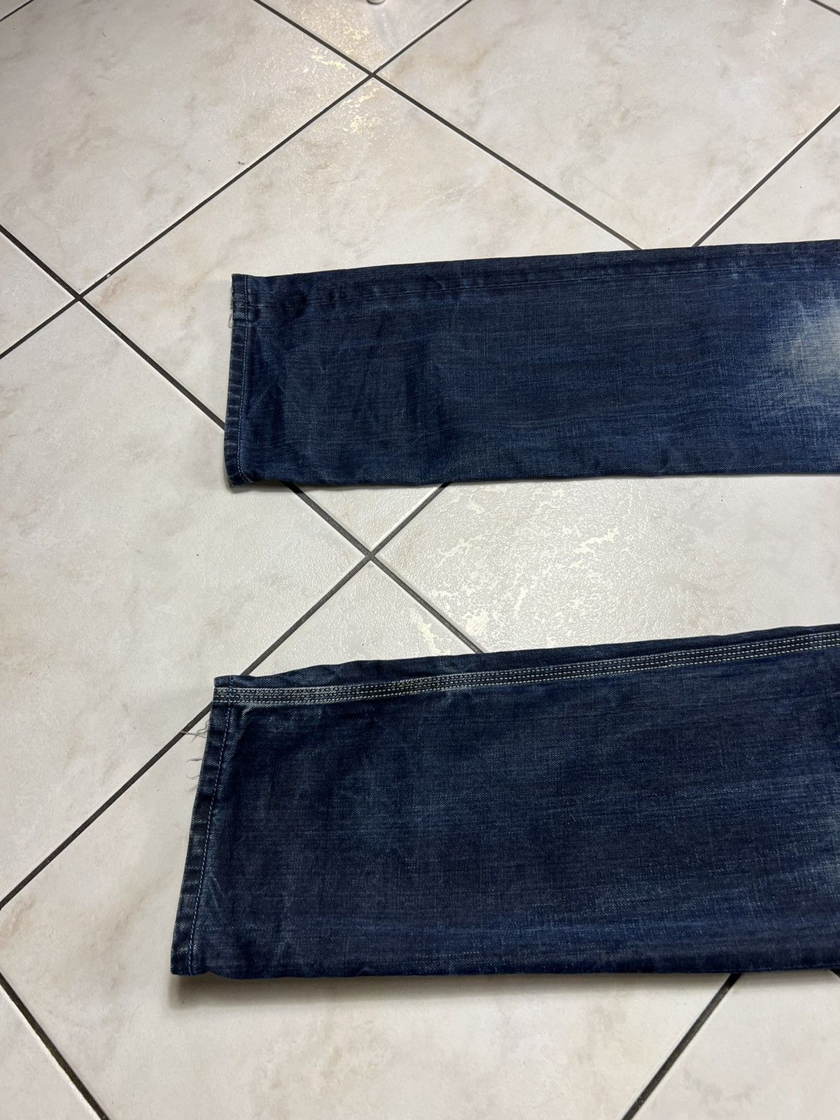 Diesel Vintage Diesel y2k distressed denim jeans blue eyecons pants Size US 34 / EU 50 - 9 Thumbnail