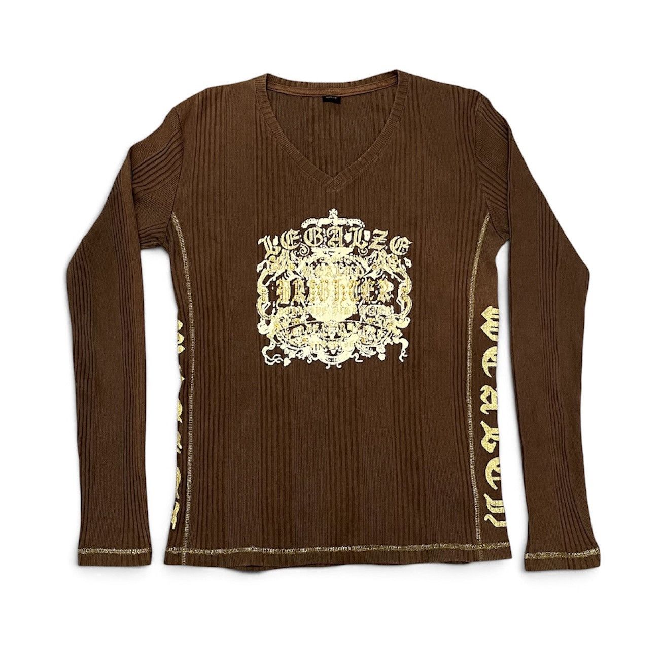 トップス L.G.B Dragon Trip Long sleeve top vkei Japanese Brand LGB Dragon Trip V-Neck Longsleeve | Grailed