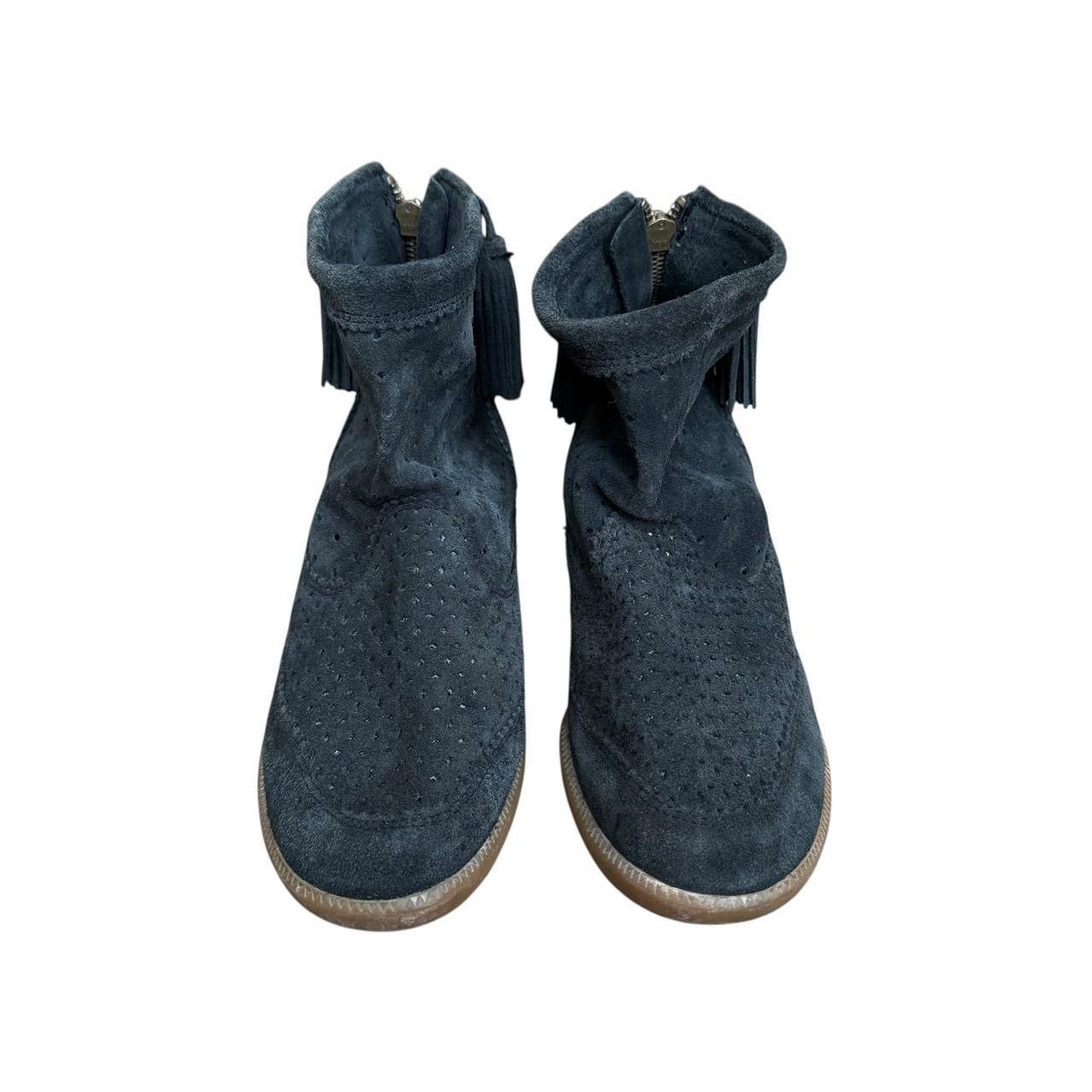 Isabel Marant Isabel Marant Basley Suede Sneakers Perforated size FR38 Size US 6 / IT 36 - 3 Thumbnail