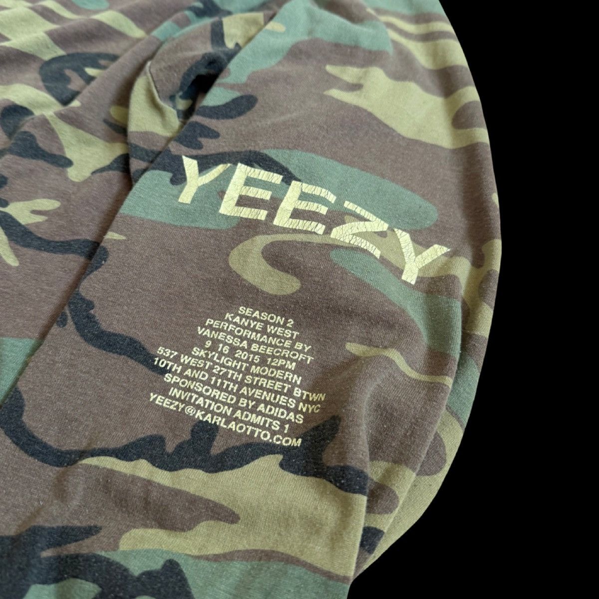 Yeezy Yeezy Season 2 Invite Long Sleeve Size US XL / EU 56 / 4 - 4 Thumbnail