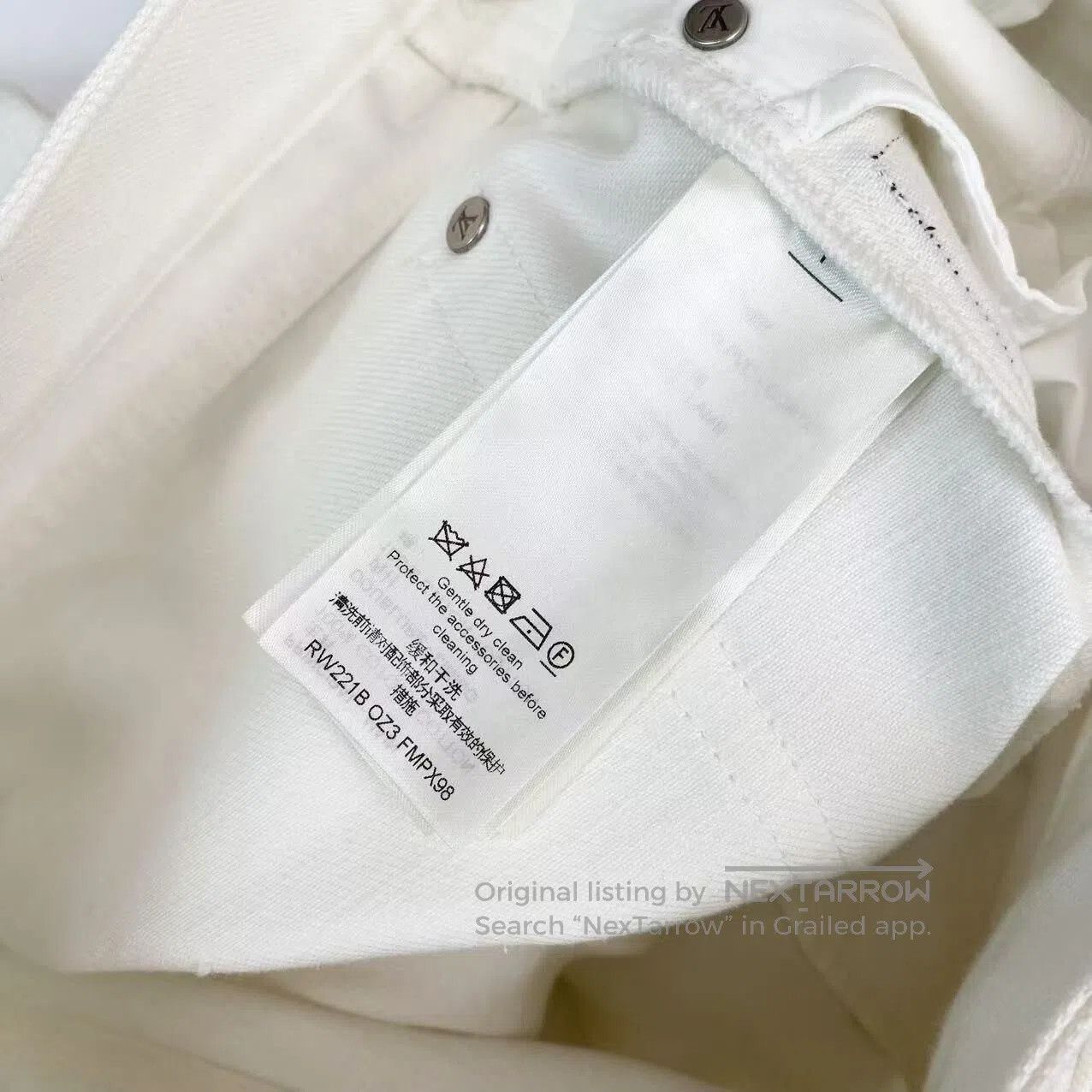 Louis Vuitton Louis Vuitton Presbyopia patchwork jeans| Size 24" / US 00 / IT 34 - 4 Thumbnail