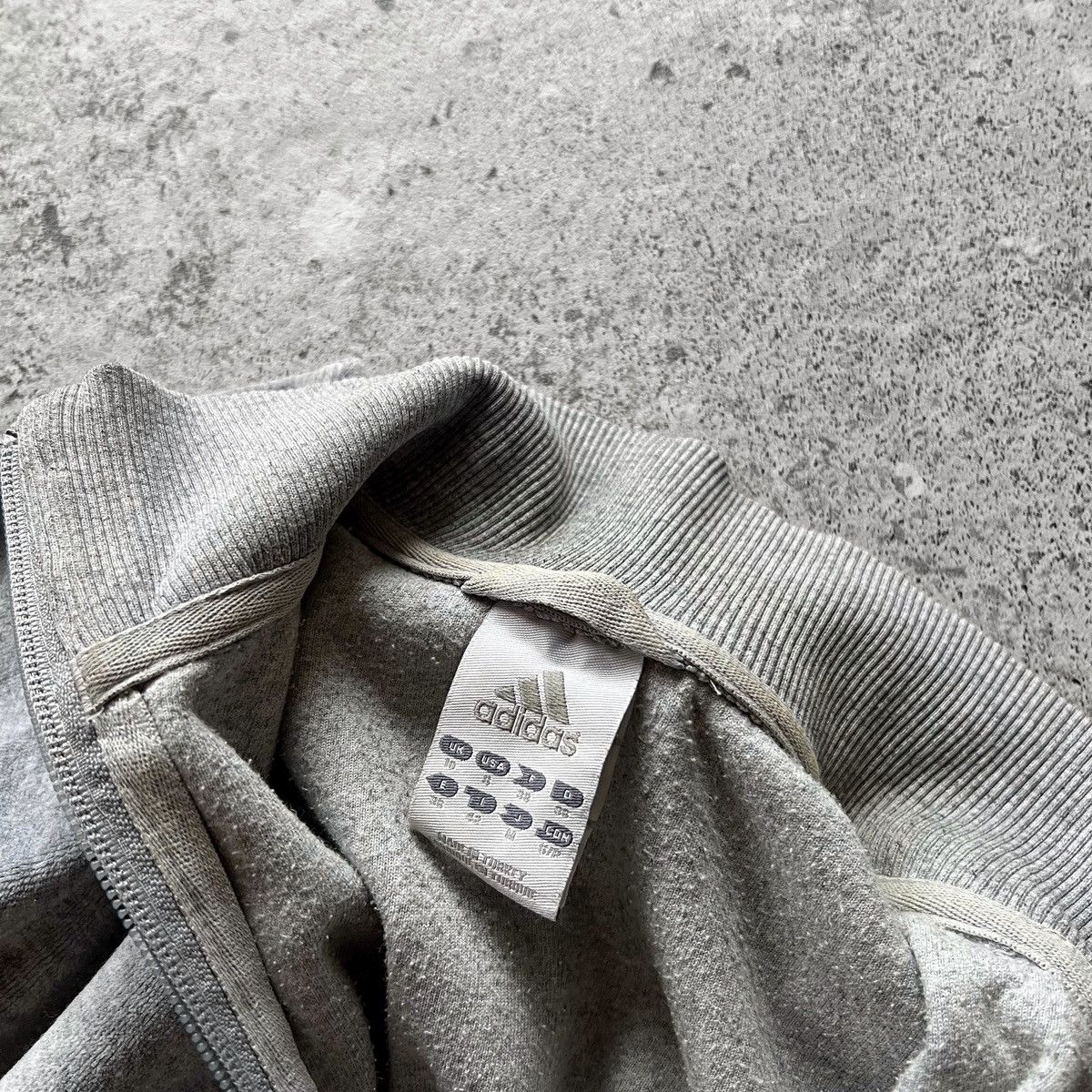 Adidas × Vintage Adidas Womens Vintage 00s Gray Full Zip Track Sweat Jacket Size S / US 4 / IT 40 - 6 Thumbnail
