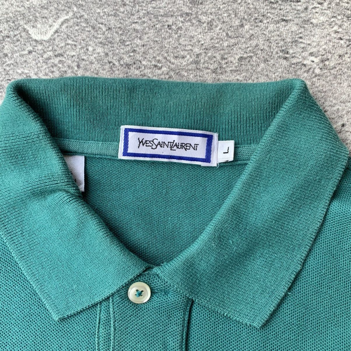 Yves Saint Laurent Vintage YvesSaintlaurent Polo Shirt Size US L / EU 52-54 / 3 - 8 Thumbnail