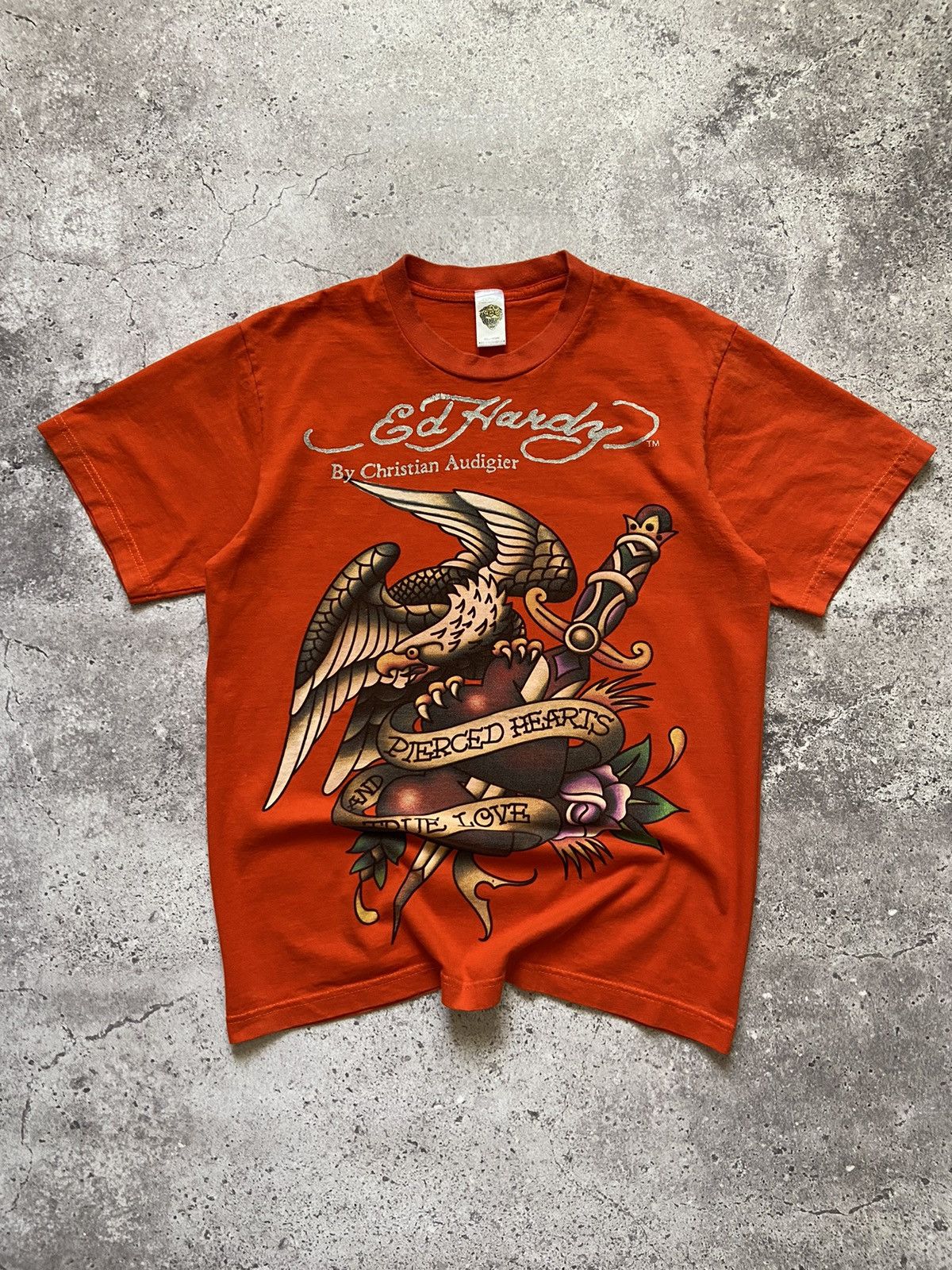 Ed Hardy Vintage Ed Hardy Shirt Jersey Tee Rare Y2K Hype Size US M / EU 48-50 / 2 - 1 Thumbnail