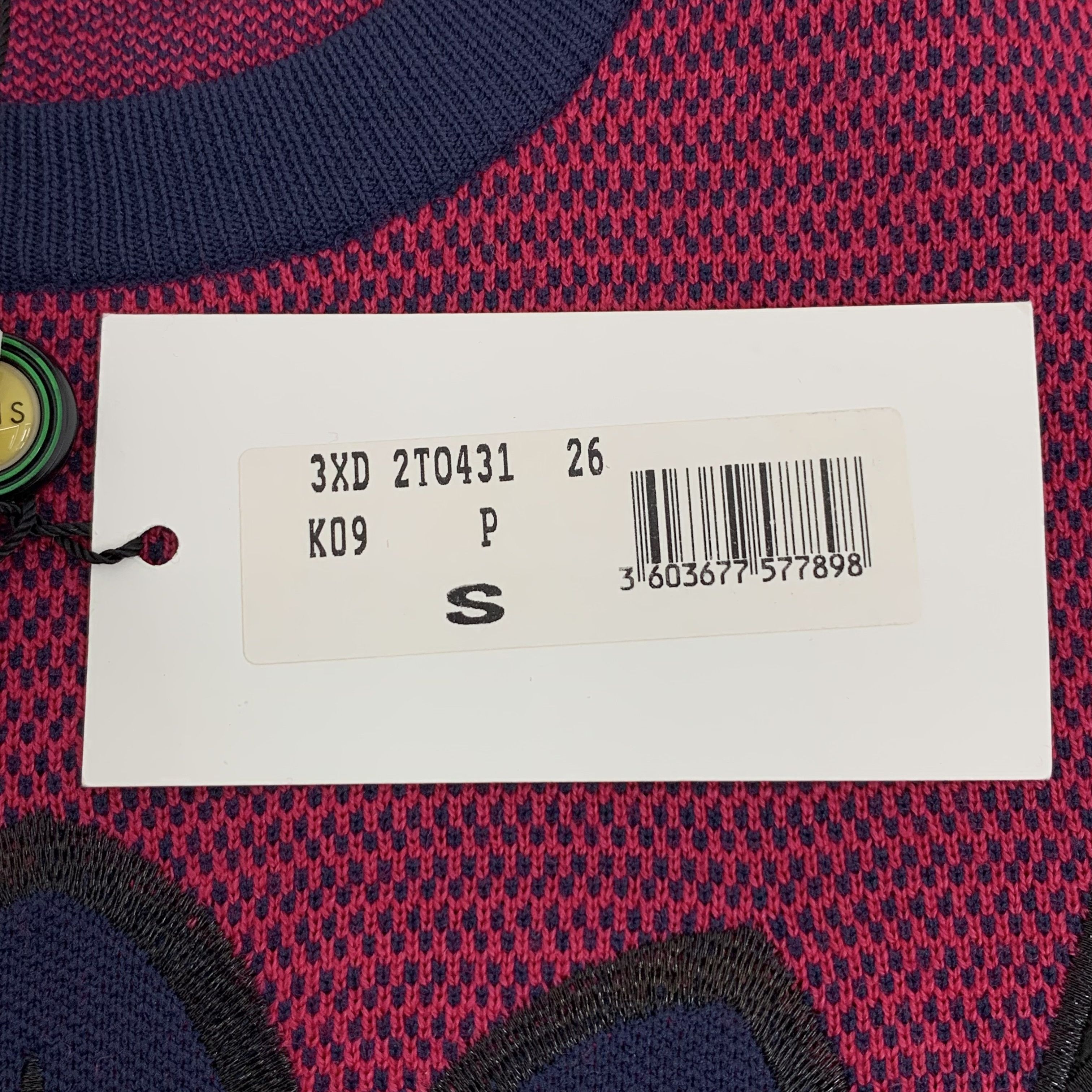 Kenzo Kenzo Eye Logo Wool Knit Sweater Pink (S) Size US S / EU 44-46 / 1 - 7 Thumbnail