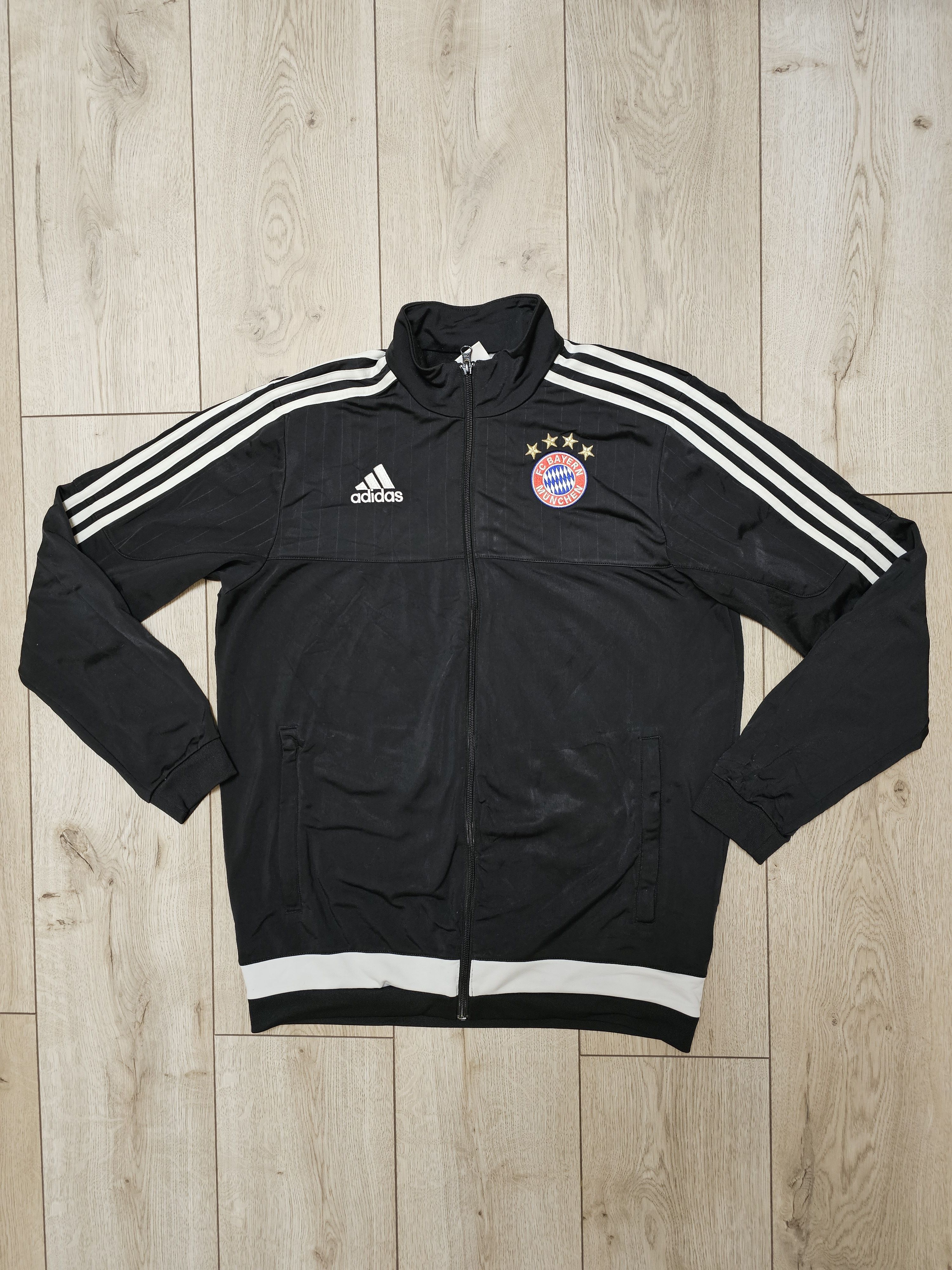 Adidas × All Sport BAYERN MUNICH 2015 2016 FOOTBALL JACKET SOCCER TRAINING Size US M / EU 48-50 / 2 - 1 Thumbnail
