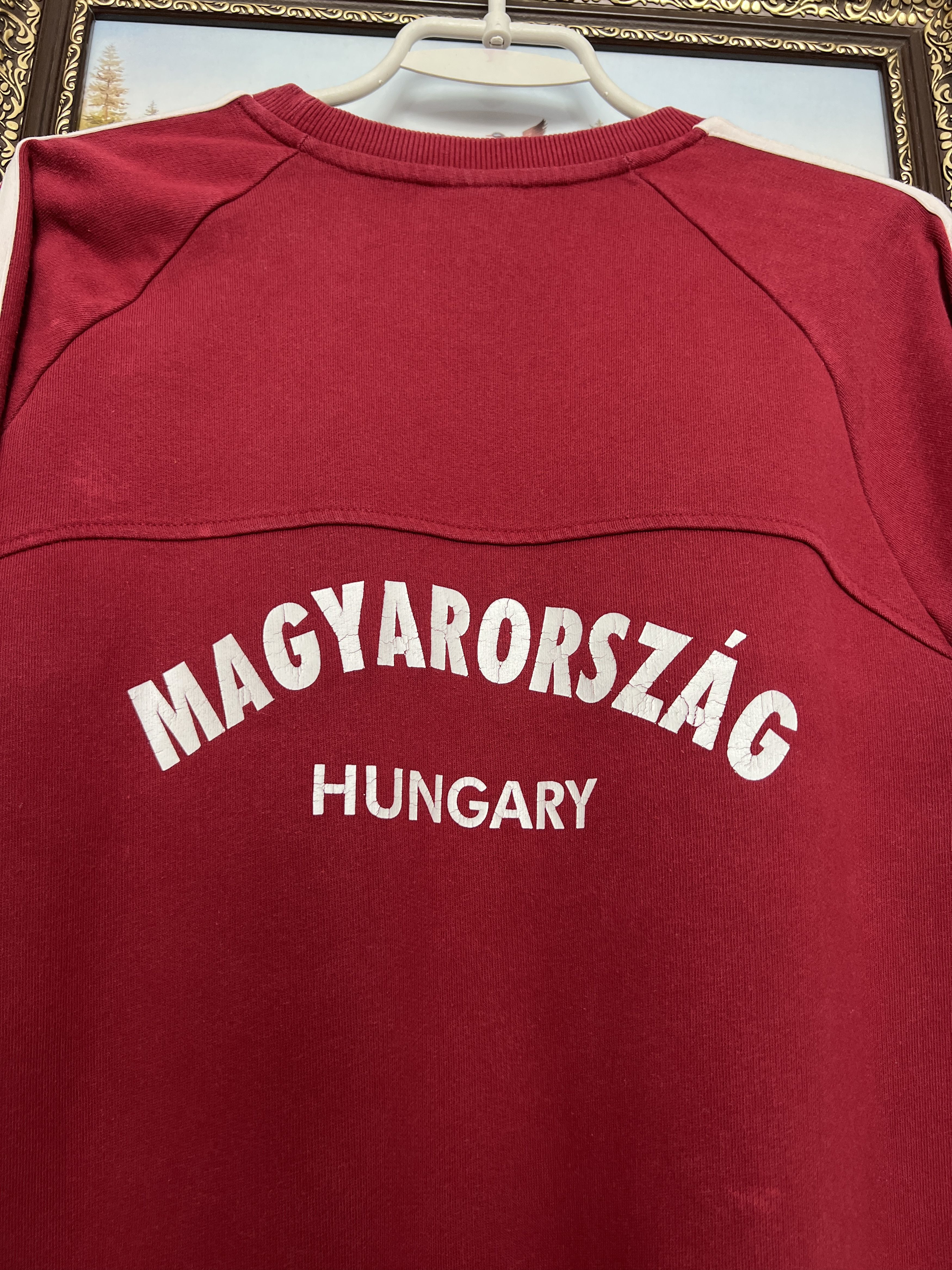 Adidas Vintage Hungary Football Sweatshirt Soccer Crewneck Track Size US M / EU 48-50 / 2 - 11 Thumbnail