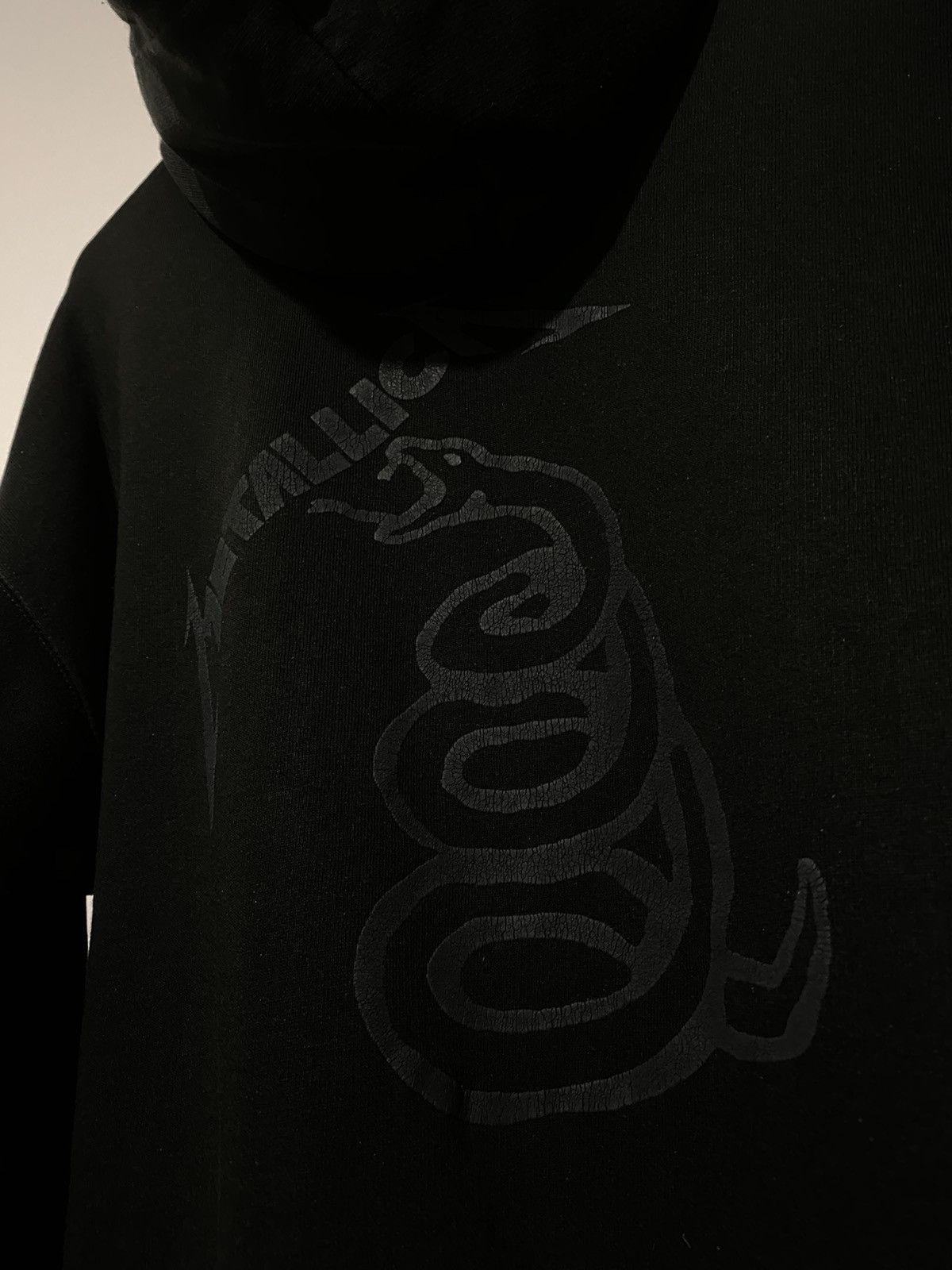 Band Tees × Metallica × Vintage Metallica Snake Hoodie L Boxy Fit vintage metal alternative Size US L / EU 52-54 / 3 - 8 Thumbnail