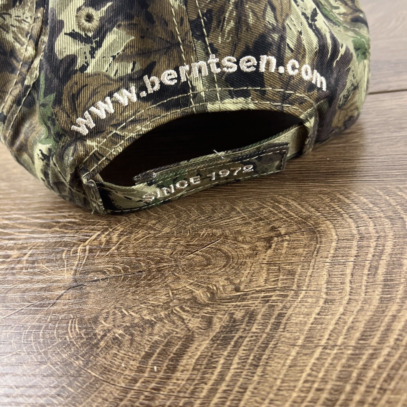 Other Berntsen Hat Survey Camo Green Hat Adjustable Adult Size Hat Size ONE SIZE - 9 Thumbnail