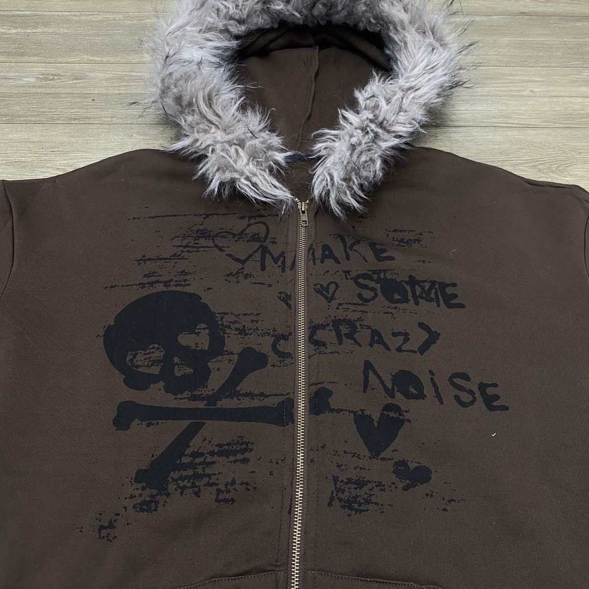 Hysteric Glamour × If Six Was Nine × Le Grande Bleu (L.G.B.) Shein Zipper Fur Hoodie ifsixwasnine lgb style brown Size US M / EU 48-50 / 2 - 3 Thumbnail