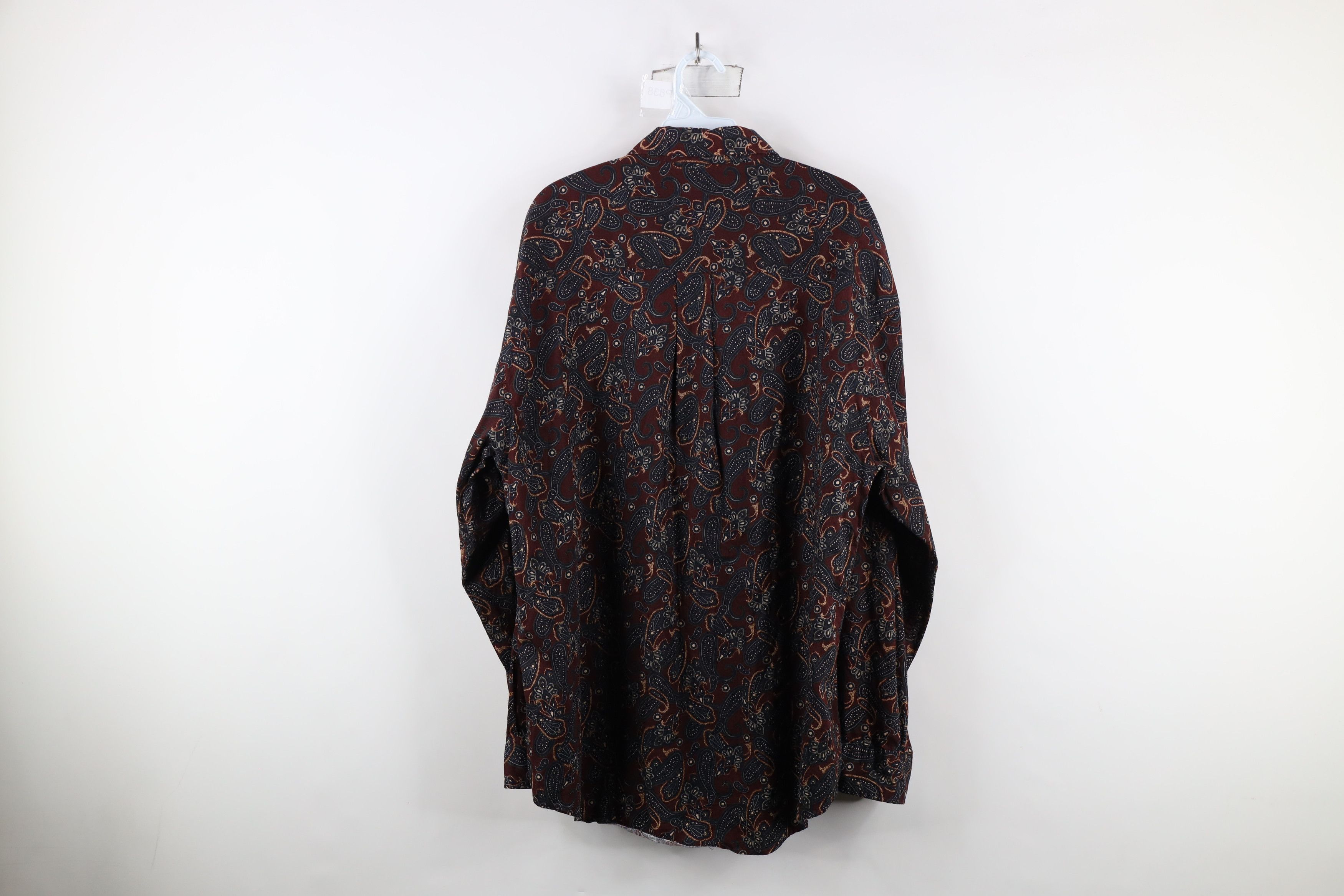 Vintage Vintage 90s Streetwear Collared Button Down Shirt Cotton Size US L / EU 52-54 / 3 - 8 Thumbnail