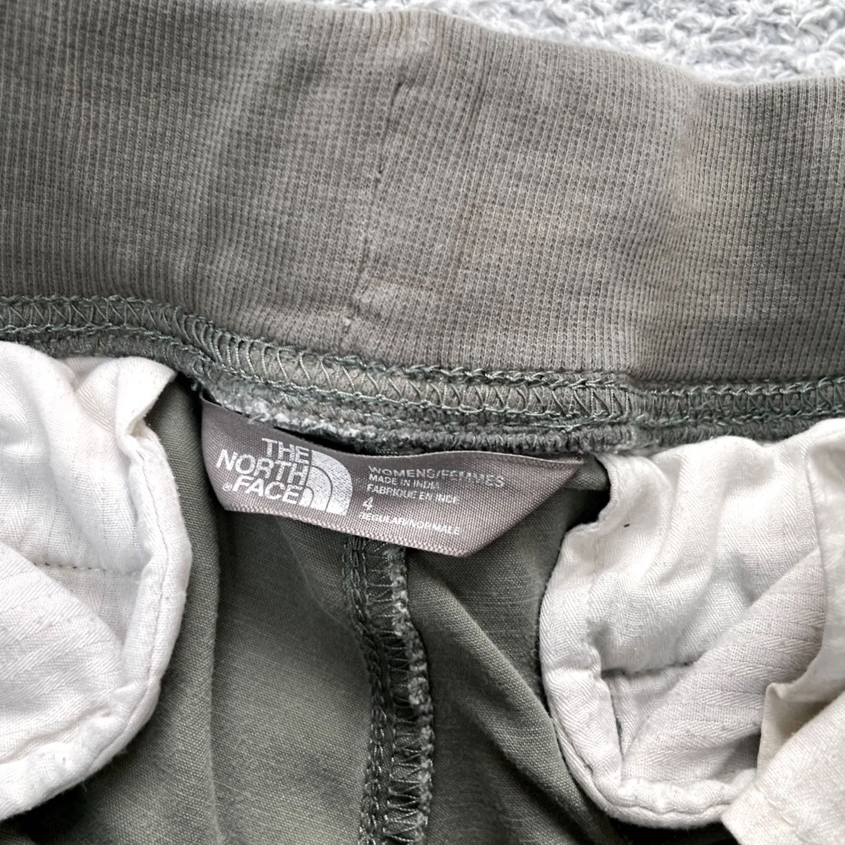The North Face The North Face Pants Women Green Joggers Utility Pockets Stretch Drawstring Casual Size 4 Size 27" / US 4 / IT 40 - 3 Thumbnail