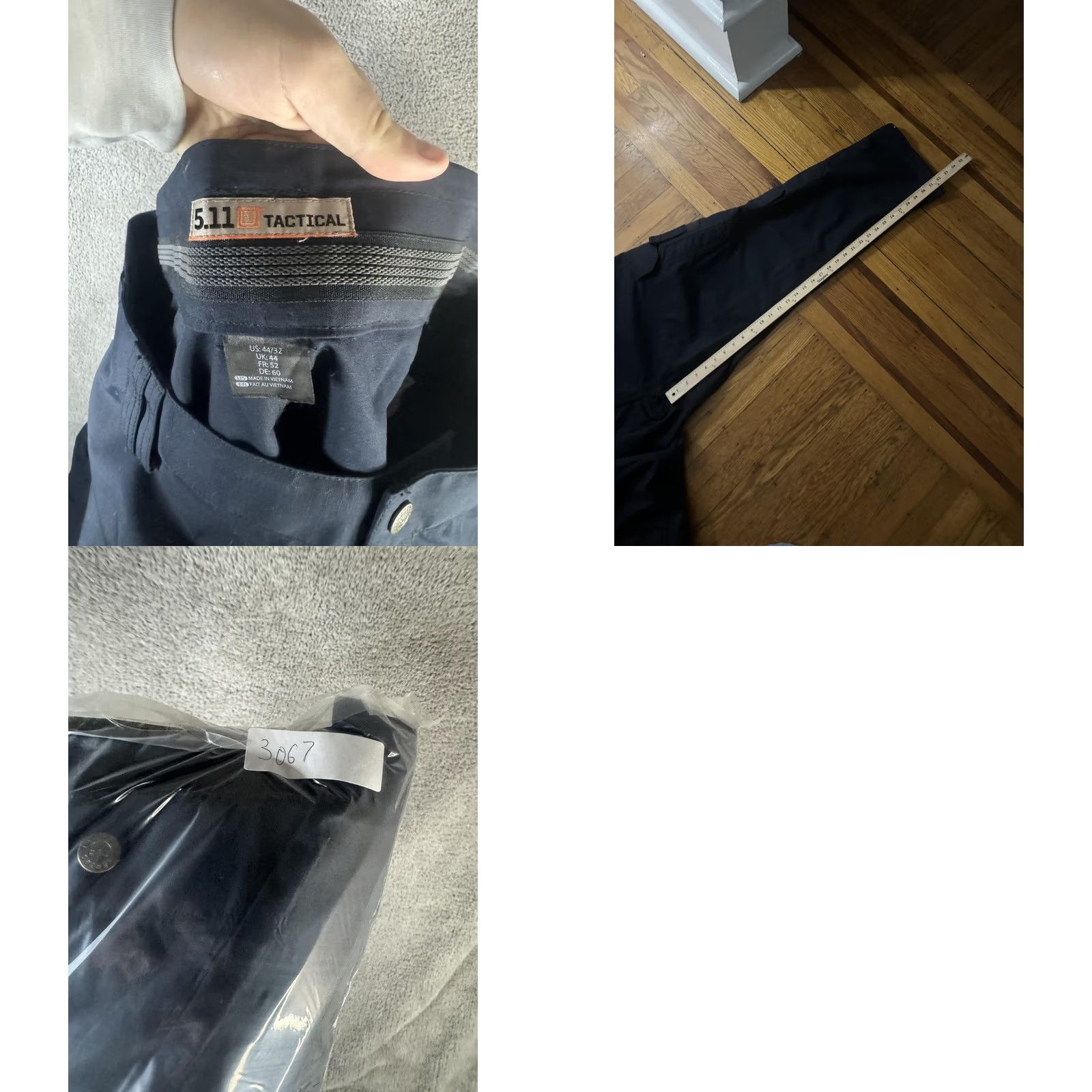 Vintage 5.11 Tactical Pants Mens 44x32 Navy Blue Cargo Ripstop Workwear Outdoor Utility Pants Mens 44 Blue Size US 44 / EU 60 - 10 Thumbnail