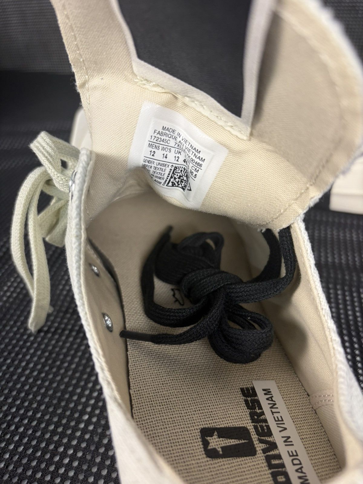 Converse × Rick Owens Drkshdw Rick Owens x Converse DRKSTAR Ox Size US 12 / EU 45 - 3 Thumbnail
