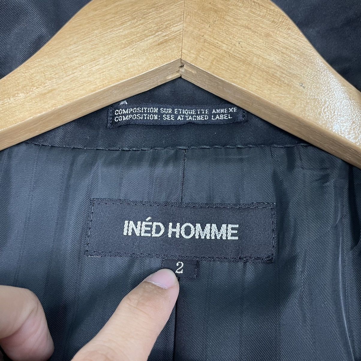 Japanese Brand × Y's for Men × Yohji Yamamoto 💥INED HOMME SMART BLACK BUTTON JACKET Size US M / EU 48-50 / 2 - 15 Thumbnail